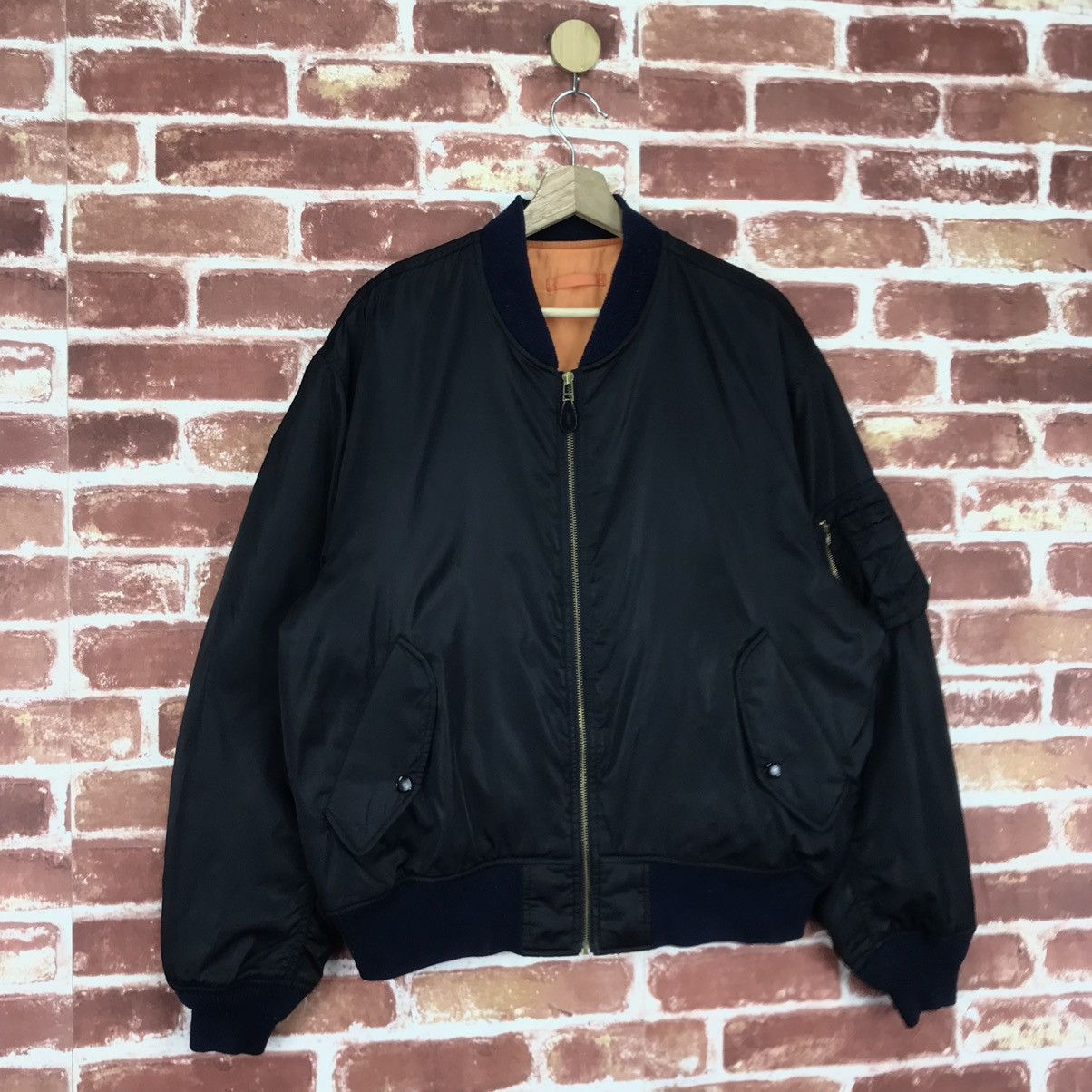 Other Vintage Air Force Flight Jacket Size US XL / EU 56 / 4 - 3 Thumbnail