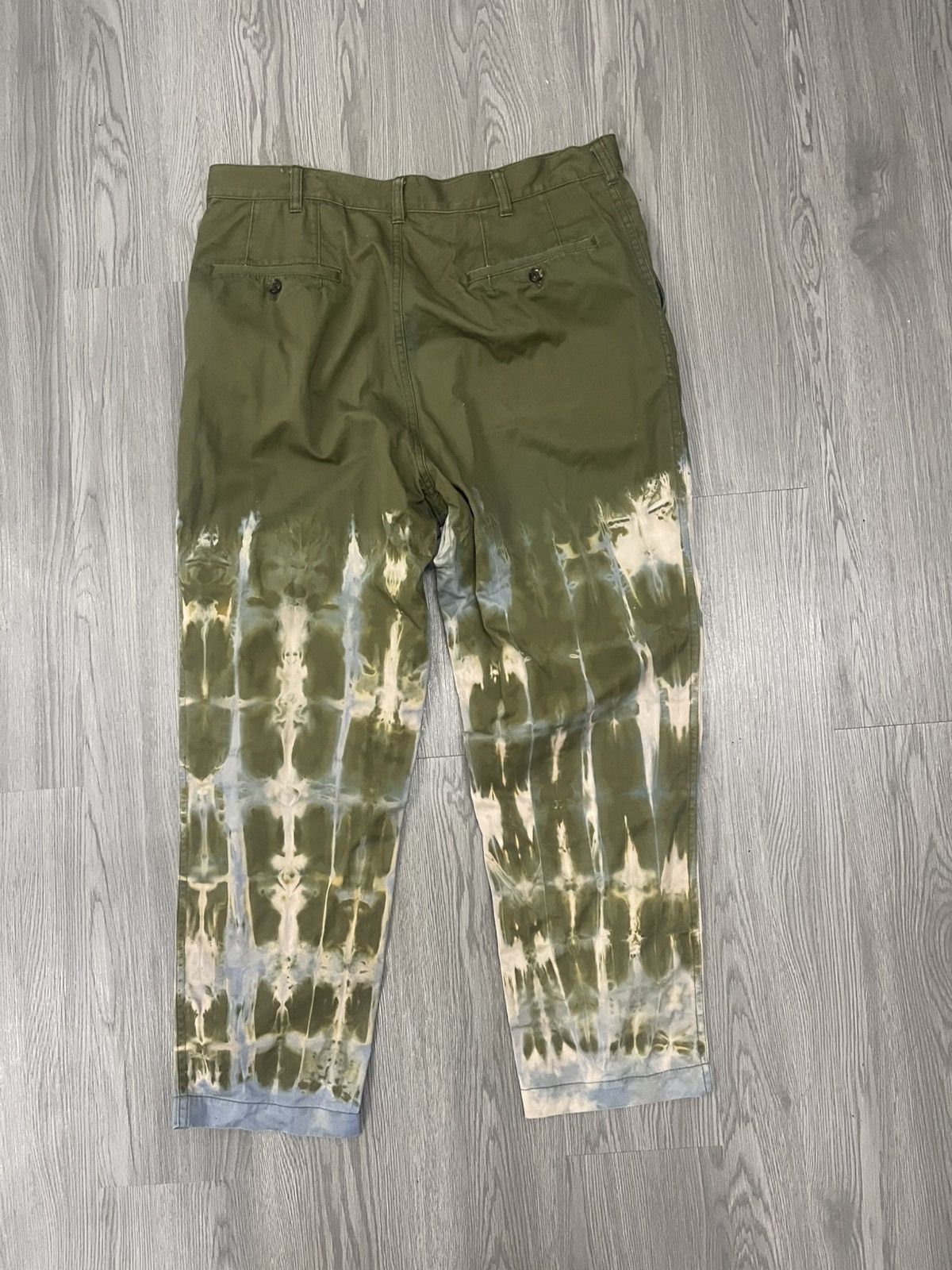 Comme des Garcons Homme CDG homme acid wash tone low rise chinos pant Size US 34 / EU 50 - 2 Thumbnail