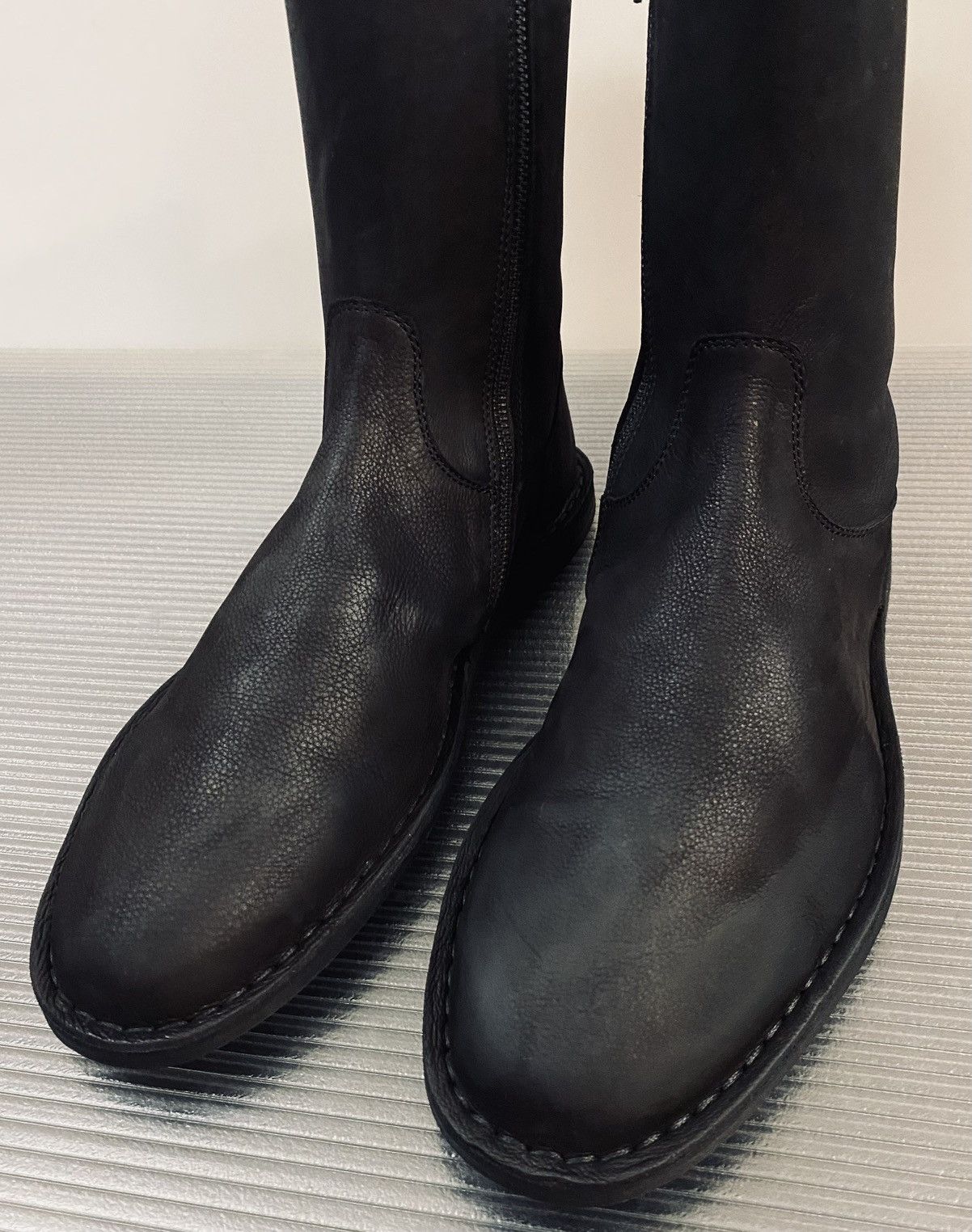 Ann Demeulemeester Ann Demeulemeester 🇮🇹 black brushed suede boots 11 NEW Size US 11 / EU 44 - 10 Thumbnail