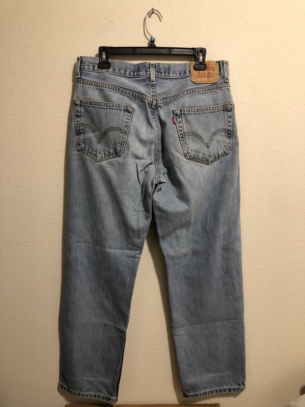 Levi's × Levi's Vintage Clothing × Vintage Vintage Levi’s 550 Relaxed Fit Baggy Denim Jeans Faded Size US 34 / EU 50 - 6 Thumbnail