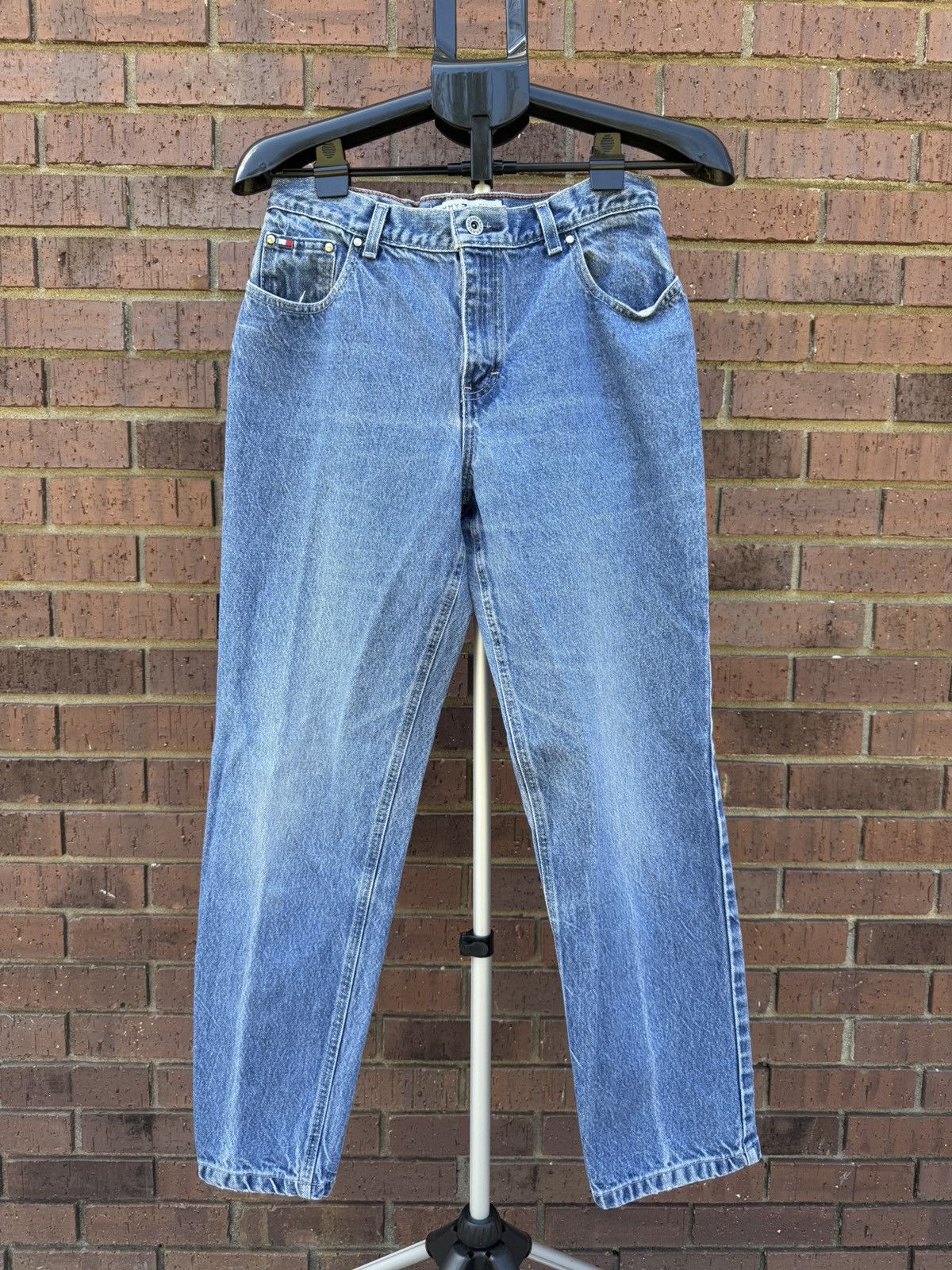 Tommy Hilfiger Vintage Y2K Tommy Hilfiger Mom Jeans Women's Size 8 R/31 Size 31" - 6 Thumbnail