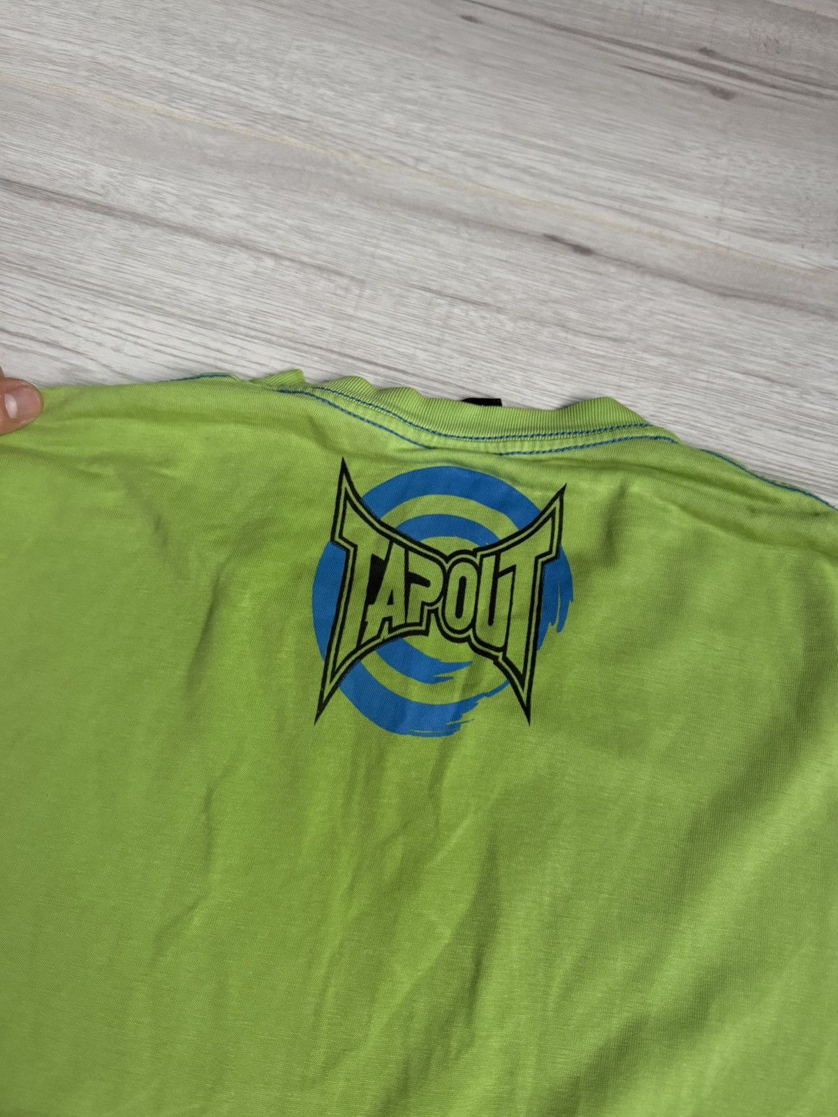 Affliction × Tapout Vintage Tapout Tee Green Logo T-shirt Size US M / EU 48-50 / 2 - 4 Thumbnail