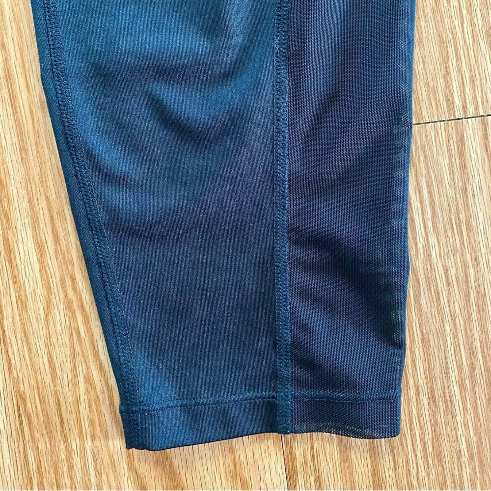 Bcbgmaxazria BCBGMaxAzria Black Capri Athletic Legging Pants Womens Large Size 36" / US 14 / IT 50 - 7 Thumbnail
