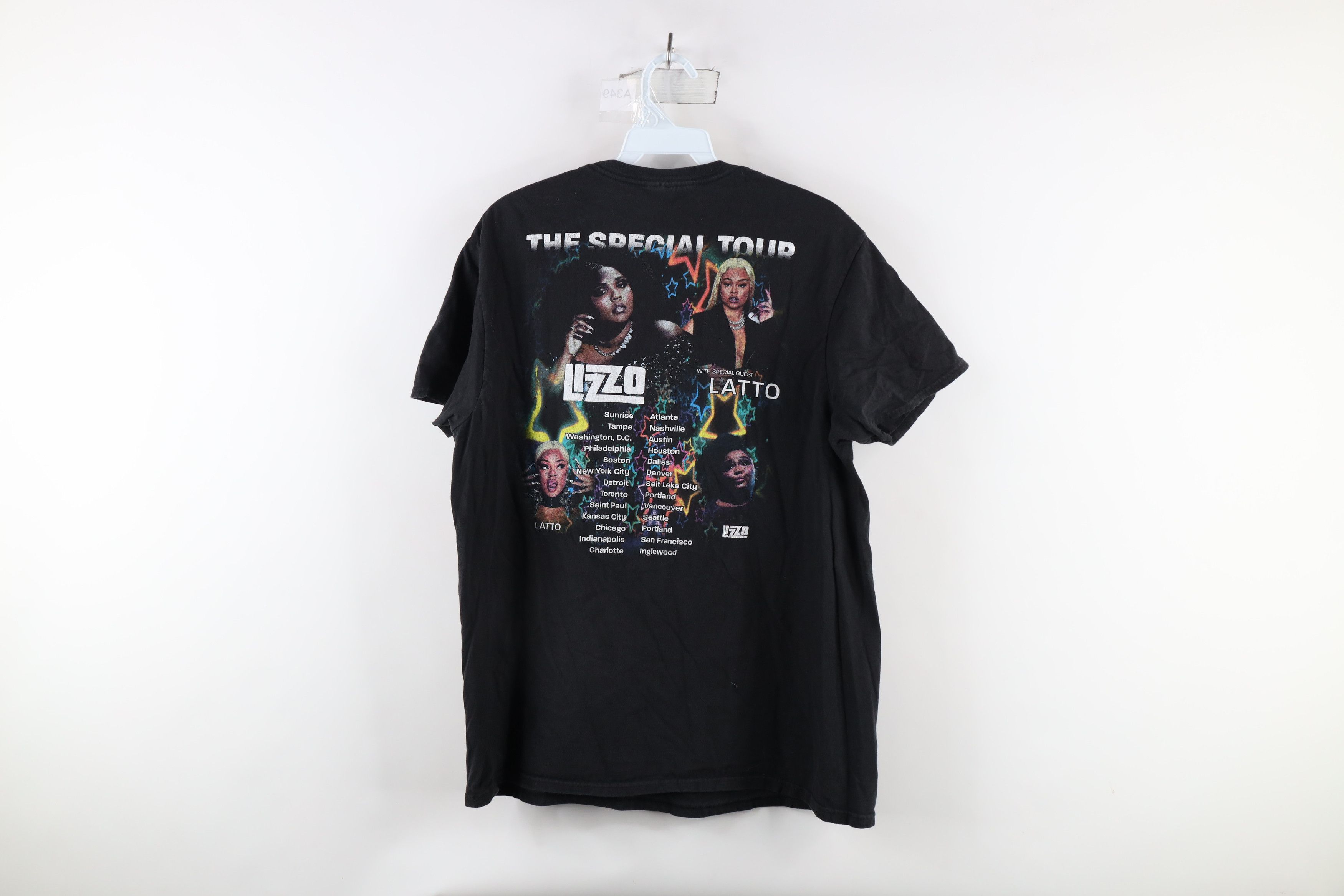 Vintage Streetwear Tour Lizzo Band Short Sleeve T-Shirt Black Size M / US 6-8 / IT 42-44 - 10 Thumbnail