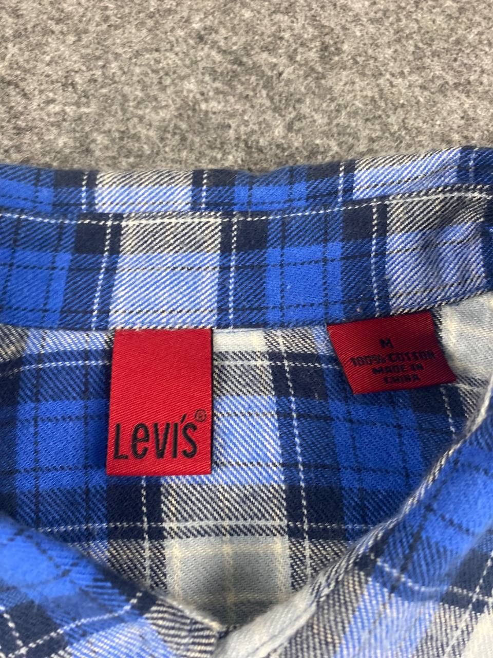 Levi's levis double pocket flannel shirt nice design Size US M / EU 48-50 / 2 - 6 Thumbnail