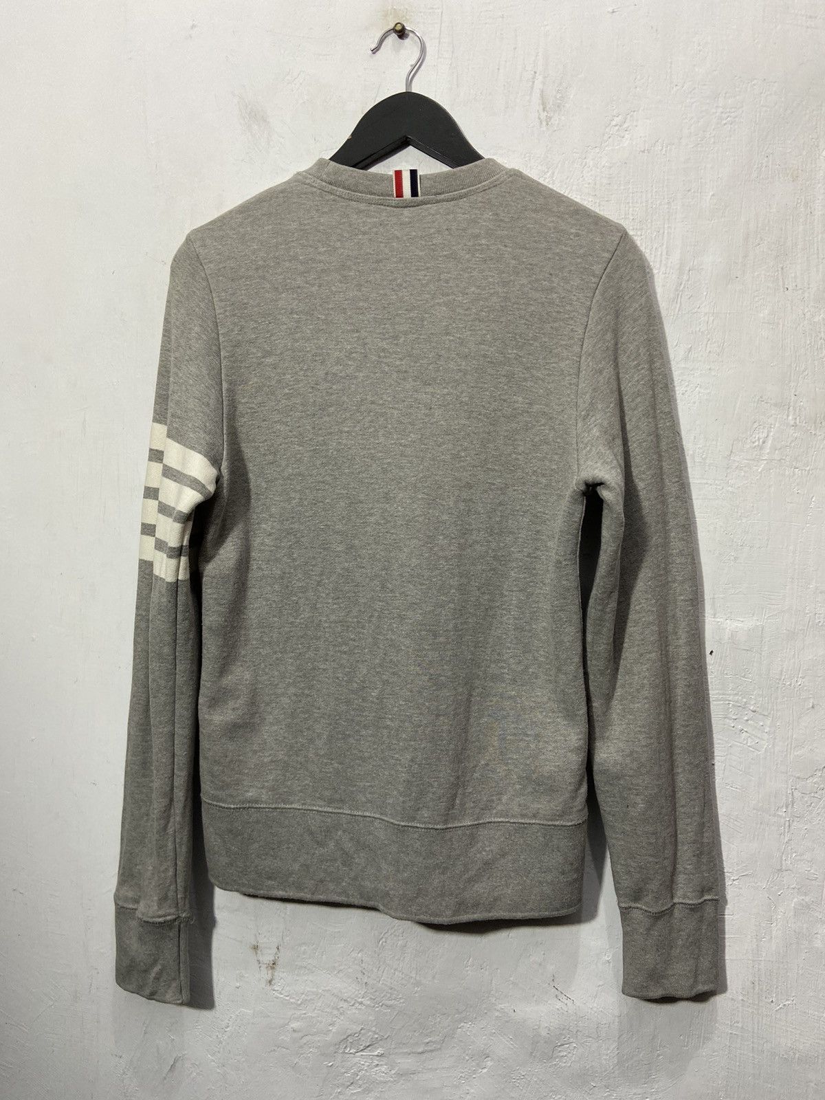 Thom Browne Thom Browne 4 - Bar Loopback Sweatshirt Size US S / EU 44-46 / 1 - 13 Thumbnail