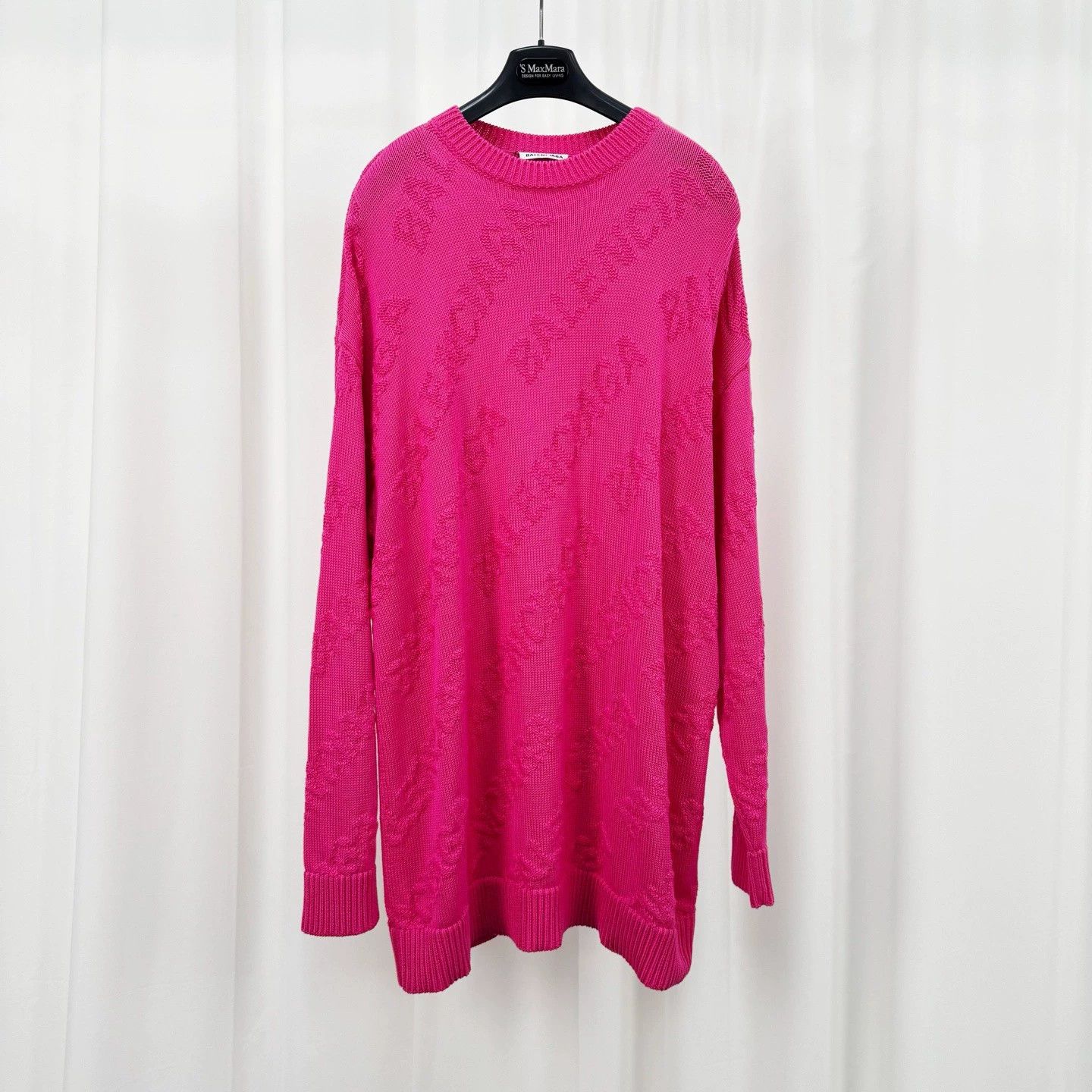 Balenciaga Balenciaga All-Over Bullet Screen Jacquard Knit Sweater - dmc Size US S / EU 44-46 / 1 - 1 Thumbnail