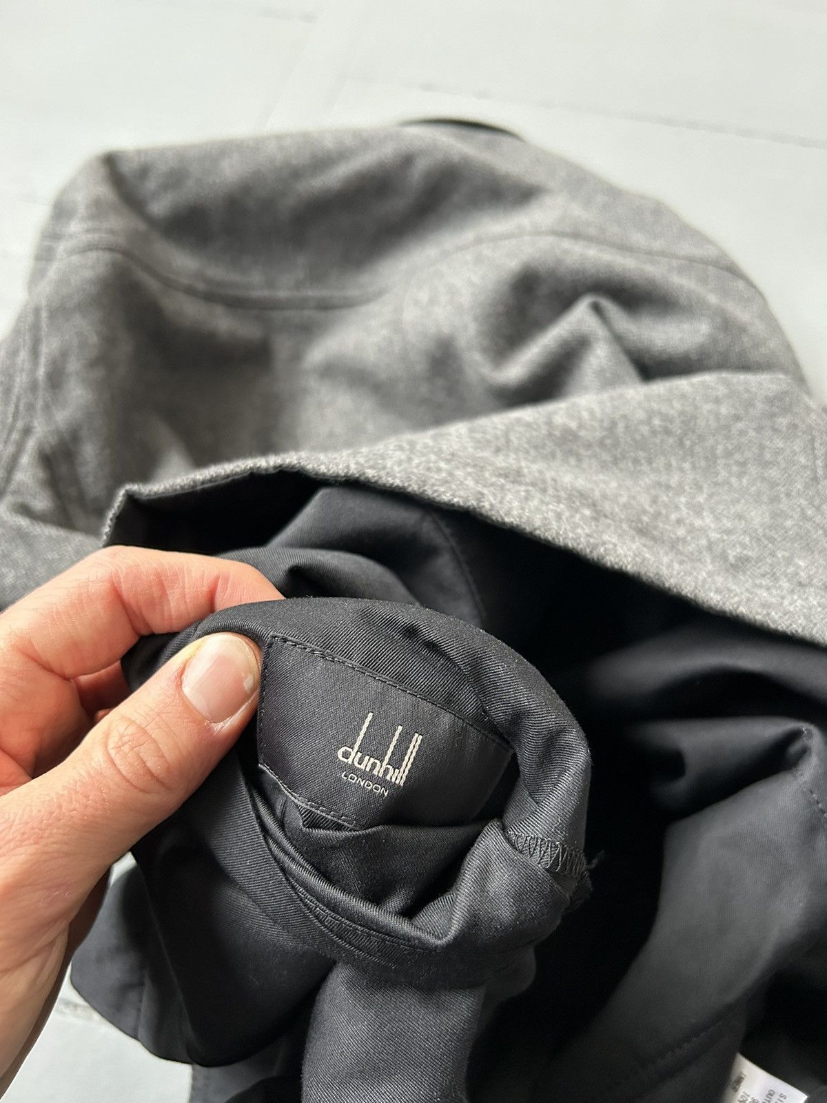 Alfred Dunhill Dunhill cashmere silk wool blazer jacket Size US L / EU 52-54 / 3 - 8 Thumbnail