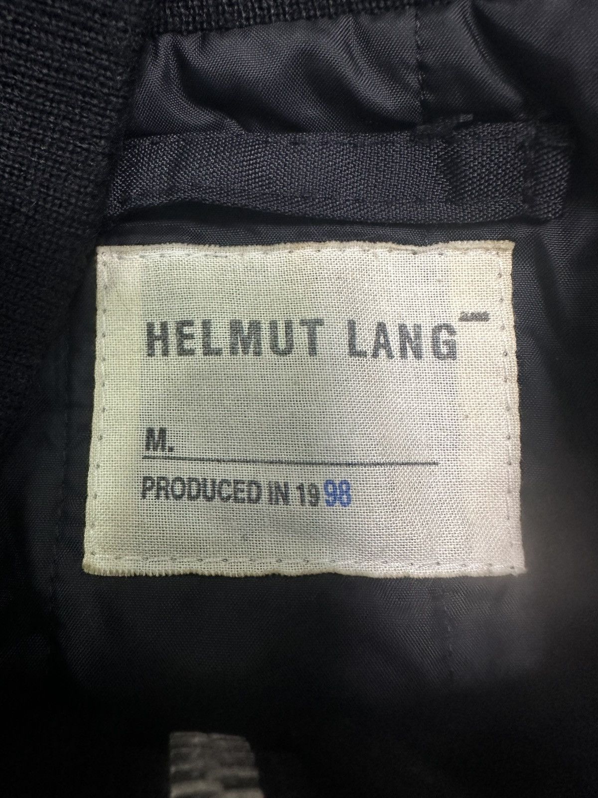 Helmut Lang 1998 Helmut Lang Ballistic Nylon Bomber Jacket Size US M / EU 48-50 / 2 - 3 Thumbnail