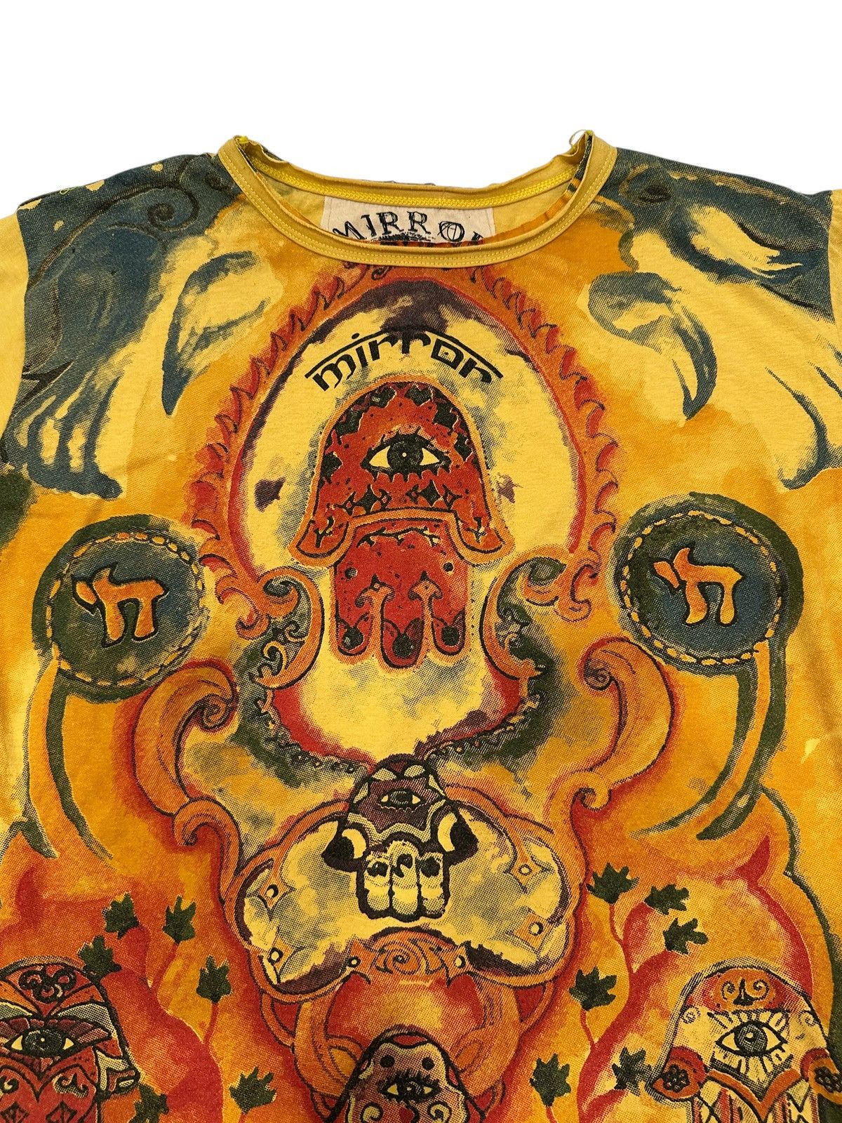 Hysteric Glamour 2000s MIRROR EYES SHORT SLEEVE HYSTERIC IFSIX LGB STYLE Size US M / EU 48-50 / 2 - 3 Thumbnail