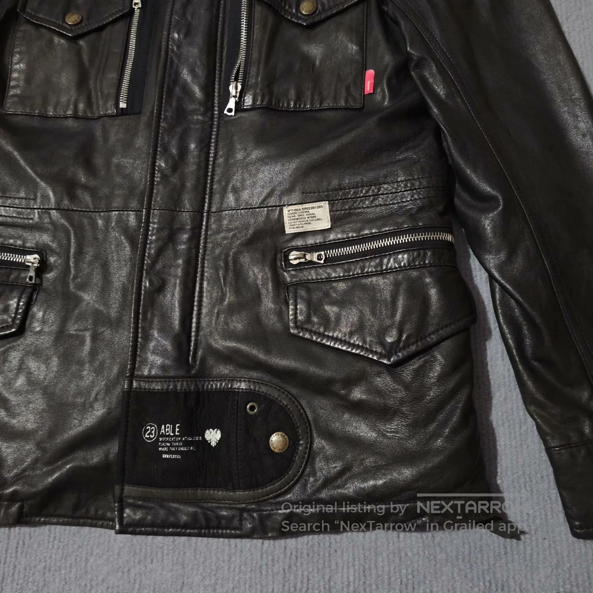 Wtaps Wtaps 08aw Red Dawn M65 Leather Jacket. Size US S / EU 44-46 / 1 - 4 Thumbnail
