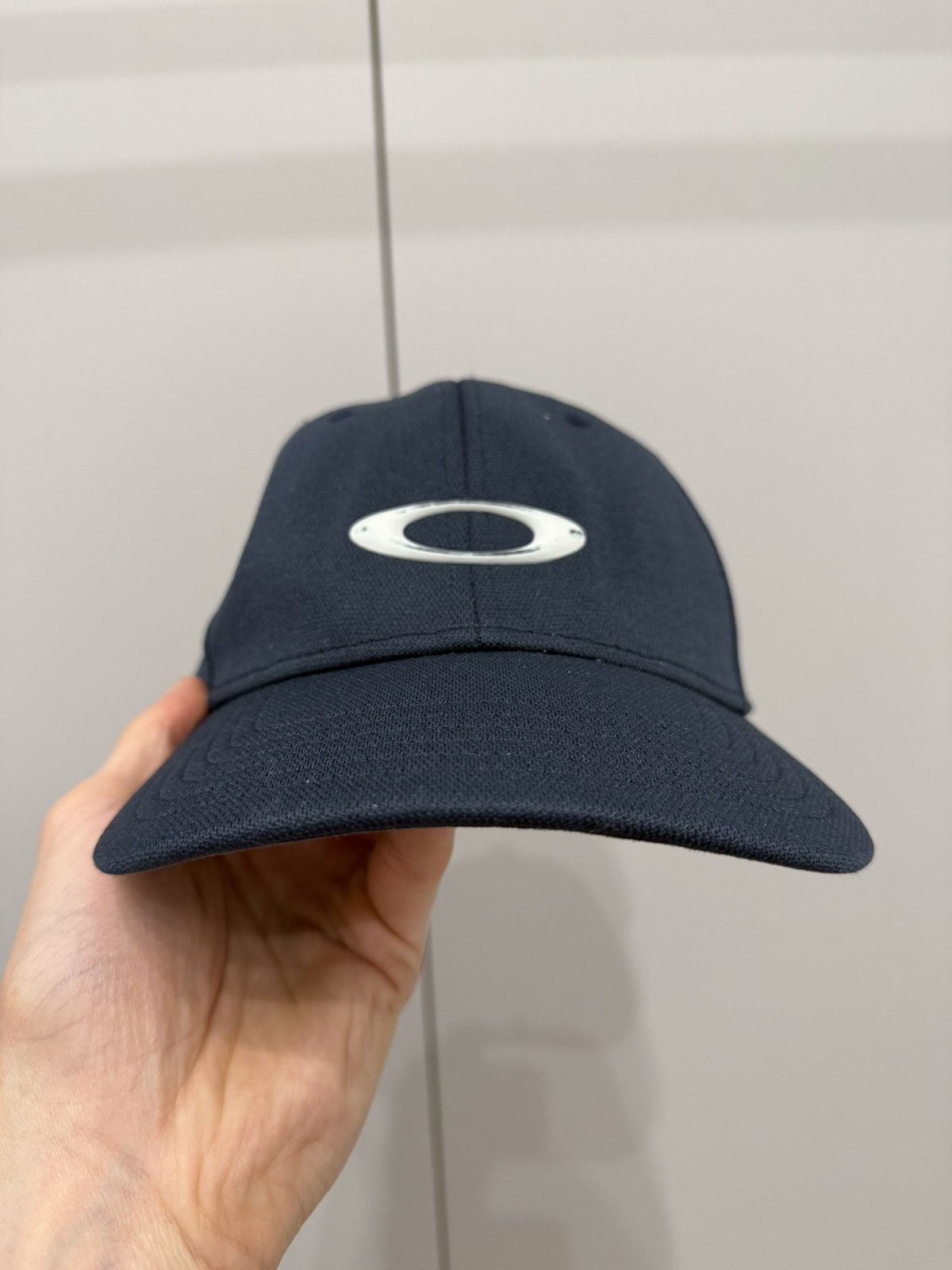Oakley Vintage Oakley LX Tincan Baseball Big Logo Hat 032c 424 Size ONE SIZE - 6 Thumbnail