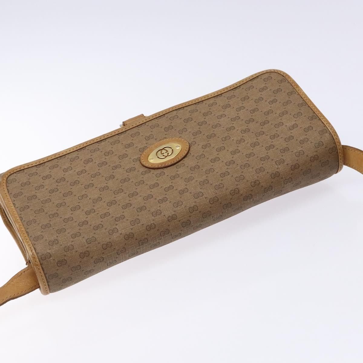 Gucci GUCCI Micro GG Supreme Shoulder Bag Pvc Beige Gold Size ONE SIZE - 6 Thumbnail