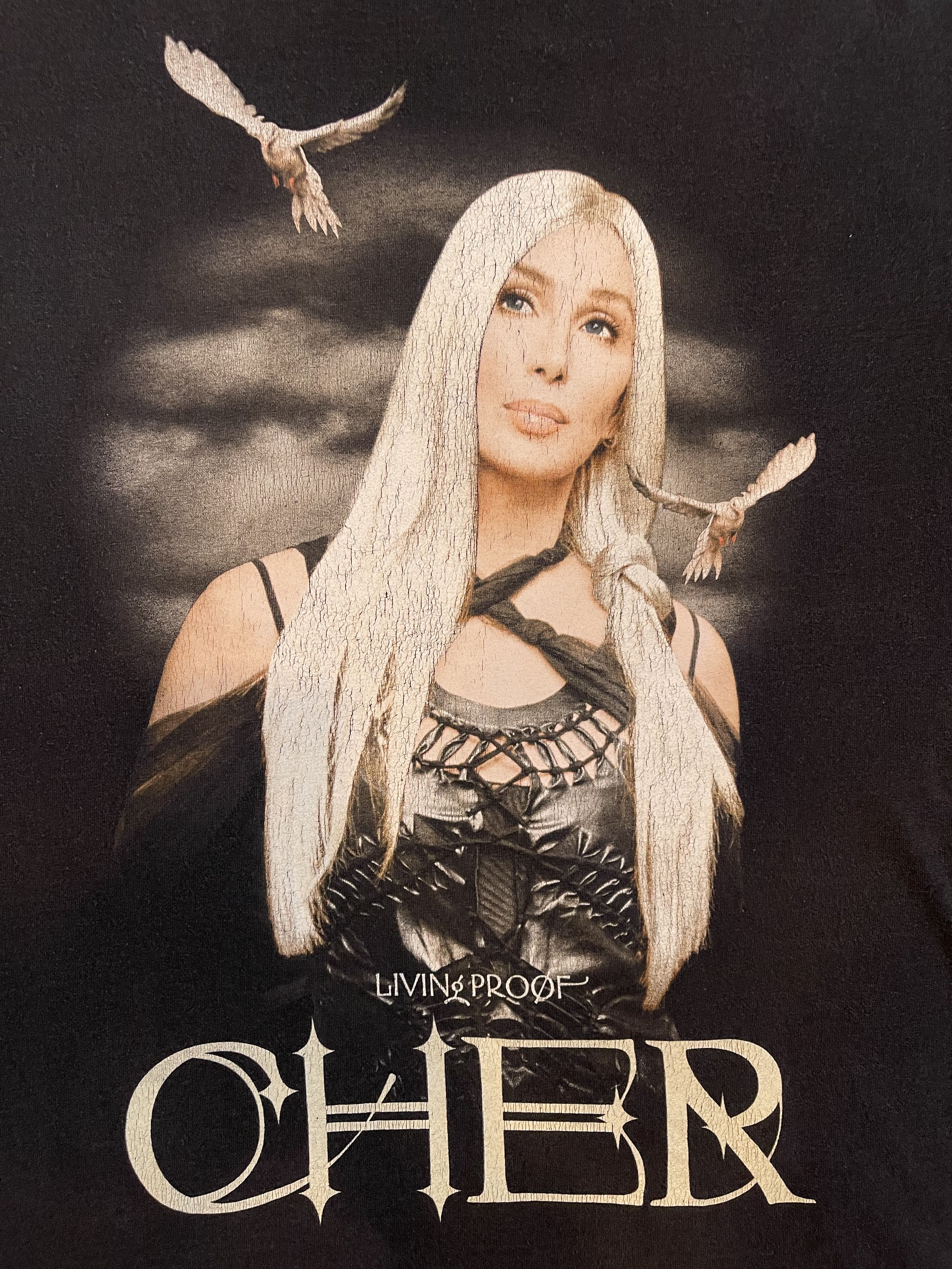 Band Tees Vintage 2003 Cher Living Proof Farewell Tour T-shirt Size US XL / EU 56 / 4 - 3 Thumbnail