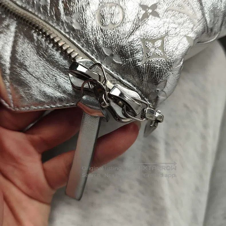 Other Louis Vuitton Silver full print down vest Size XS / US 0-2 / IT 36-38 - 6 Thumbnail