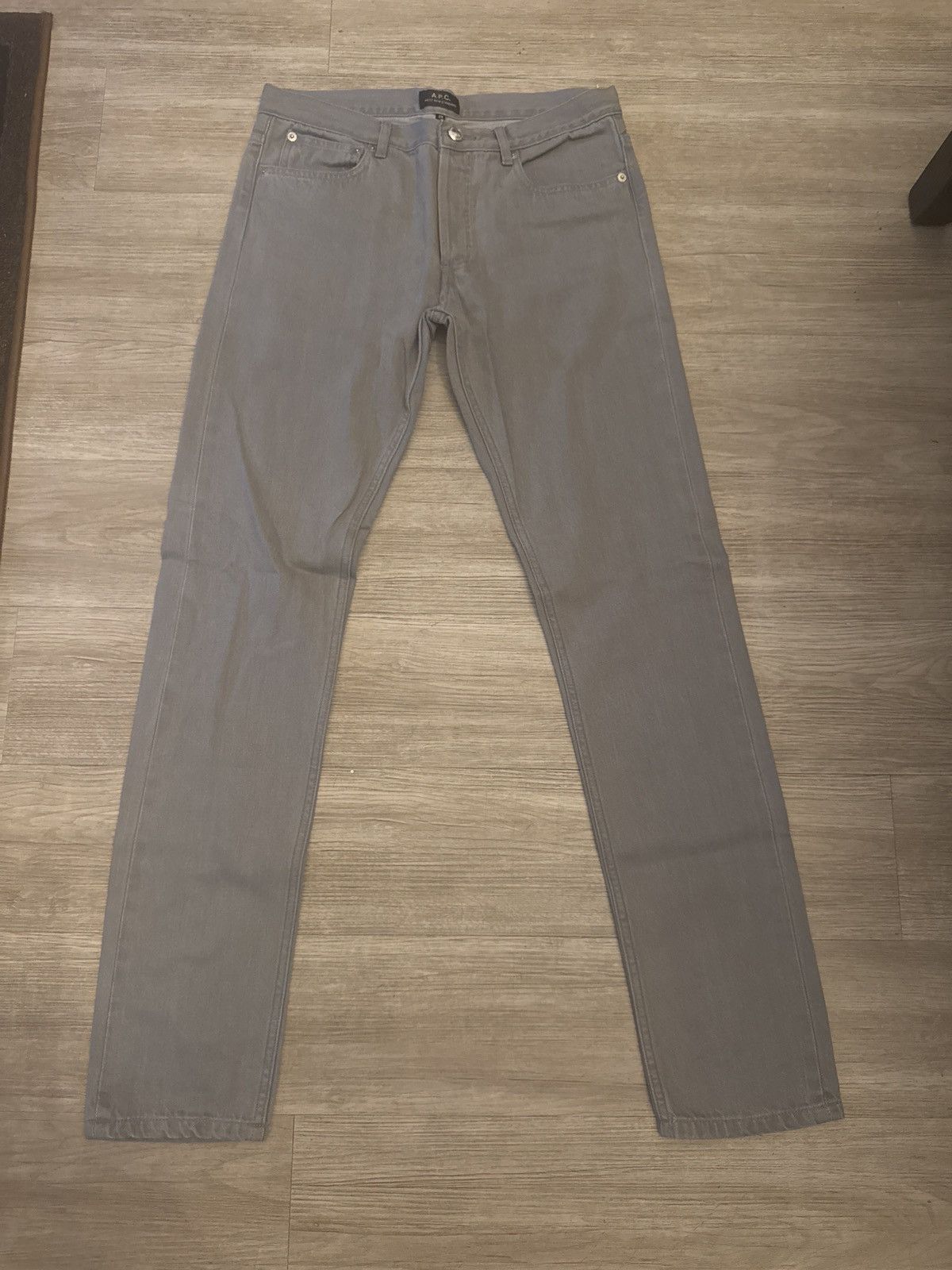 A.P.C. APC Petit New Standard - Grey - Size 30 Size US 30 / EU 46 - 1 Thumbnail