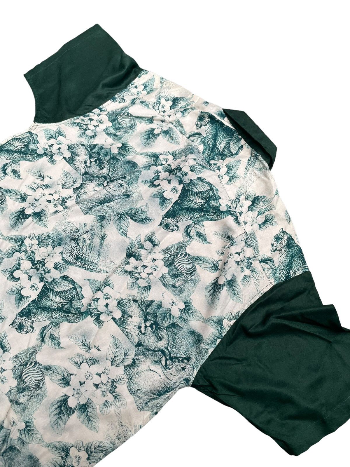 Japanese Brand Bright Light Rayon Leopard Full Print Shirt Size US L / EU 52-54 / 3 - 6 Thumbnail
