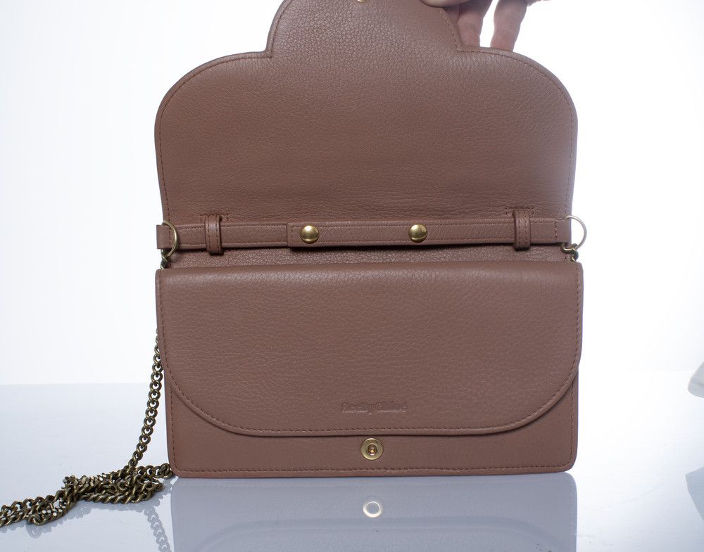 See by Chloe See By Chloe, Polina scallop leather evening bag Size ONE SIZE - 9 Thumbnail