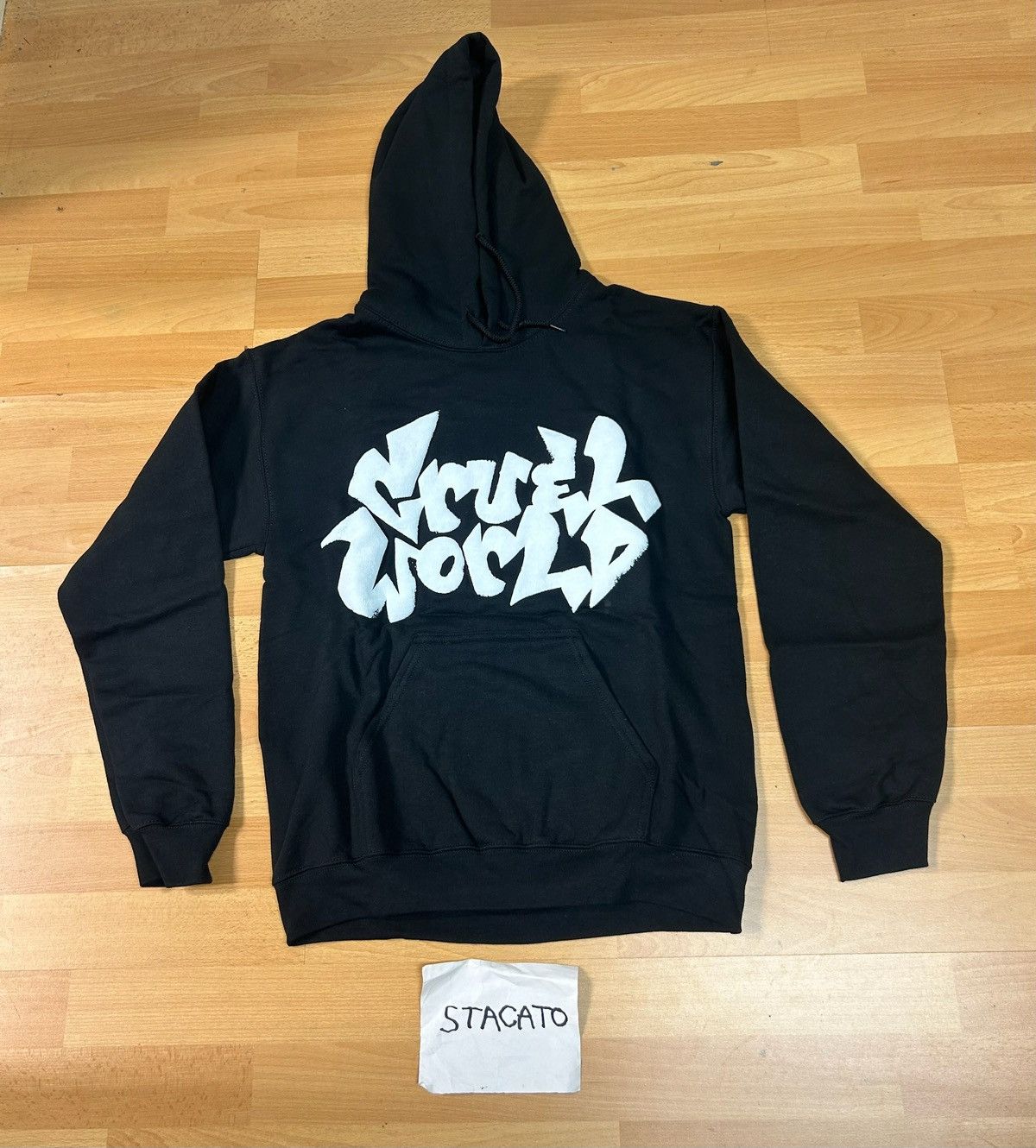 Band Tees × Rap Tees $NOT Cruel World Clown Hoodie Black Size US XXL / EU 58 / 5 - 2 Thumbnail