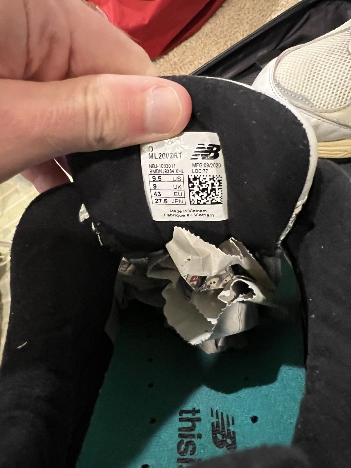 New Balance × thisisneverthat New Balance 2002R thisisneverthat White Size US 9.5 / EU 42-43 - 16 Thumbnail