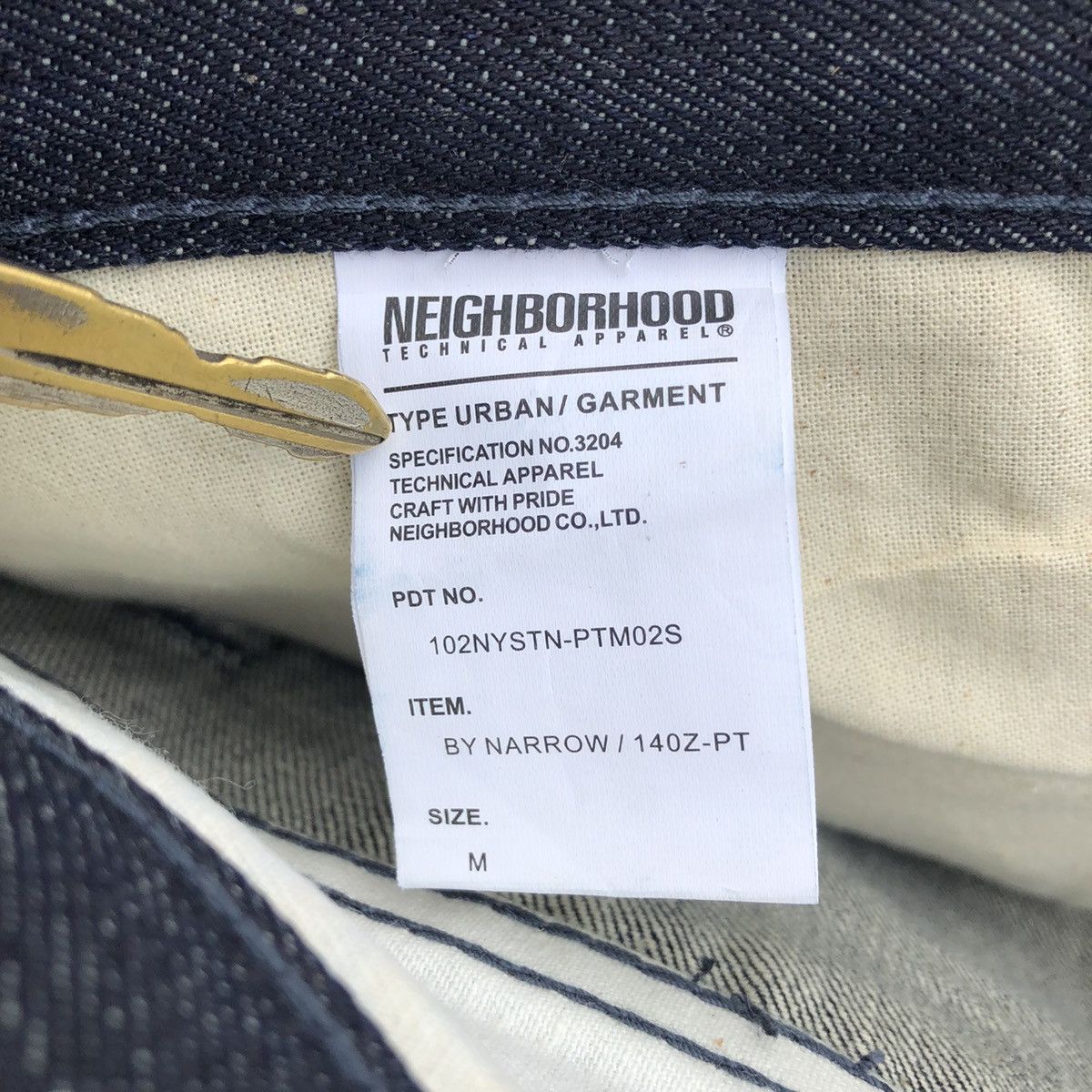 Neighborhood Stussy x Neighborhood Conspiracy Selvedge Jeans Size US 32 / EU 48 - 7 Thumbnail