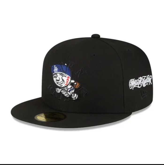 New Era 7 3/8 Stussy Born x Raised LA New Era Fitted 59FIFTY Hat