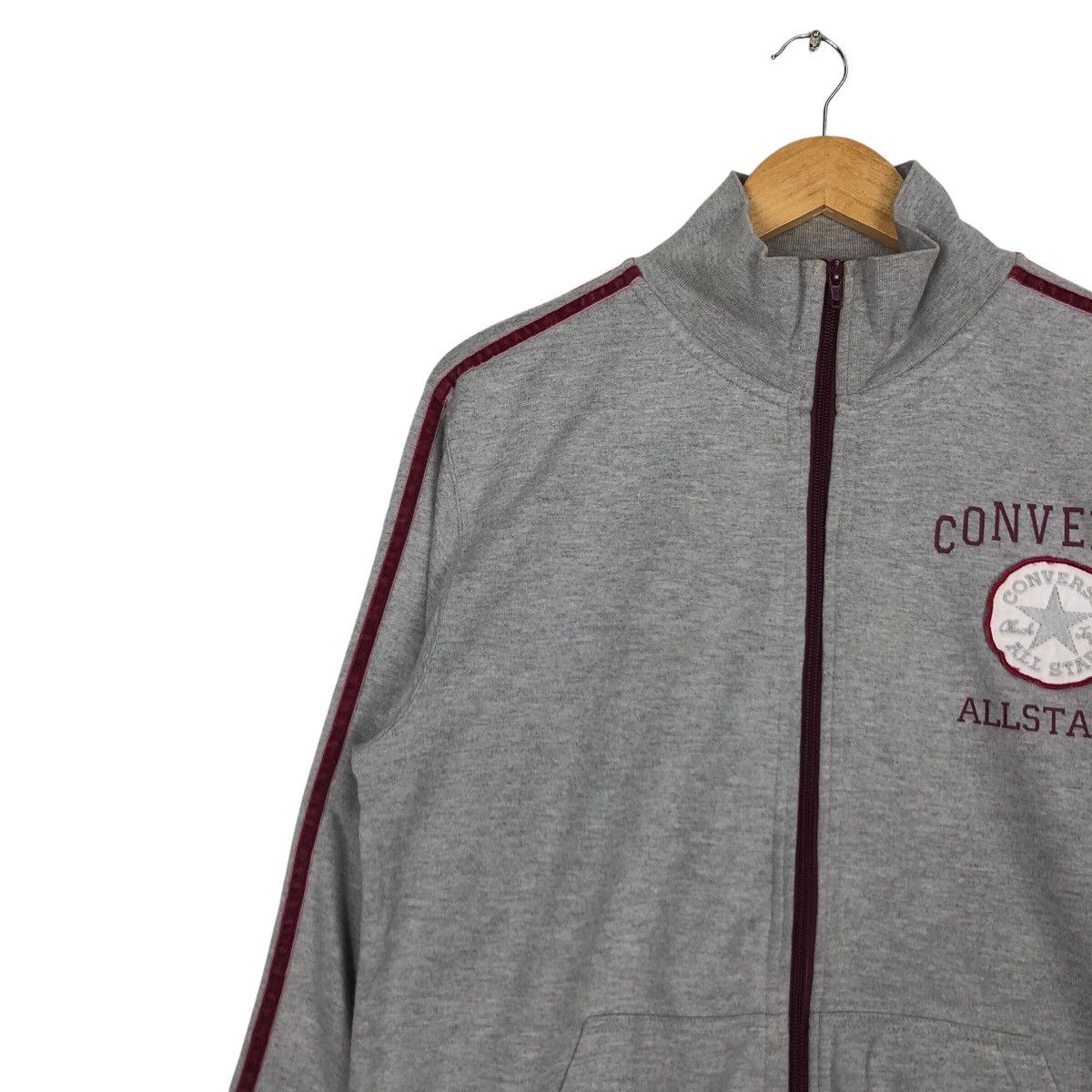 Converse × Vintage Converse Sweater Vintage Long Sleeve Rare Small Size US M / EU 48-50 / 2 - 6 Thumbnail