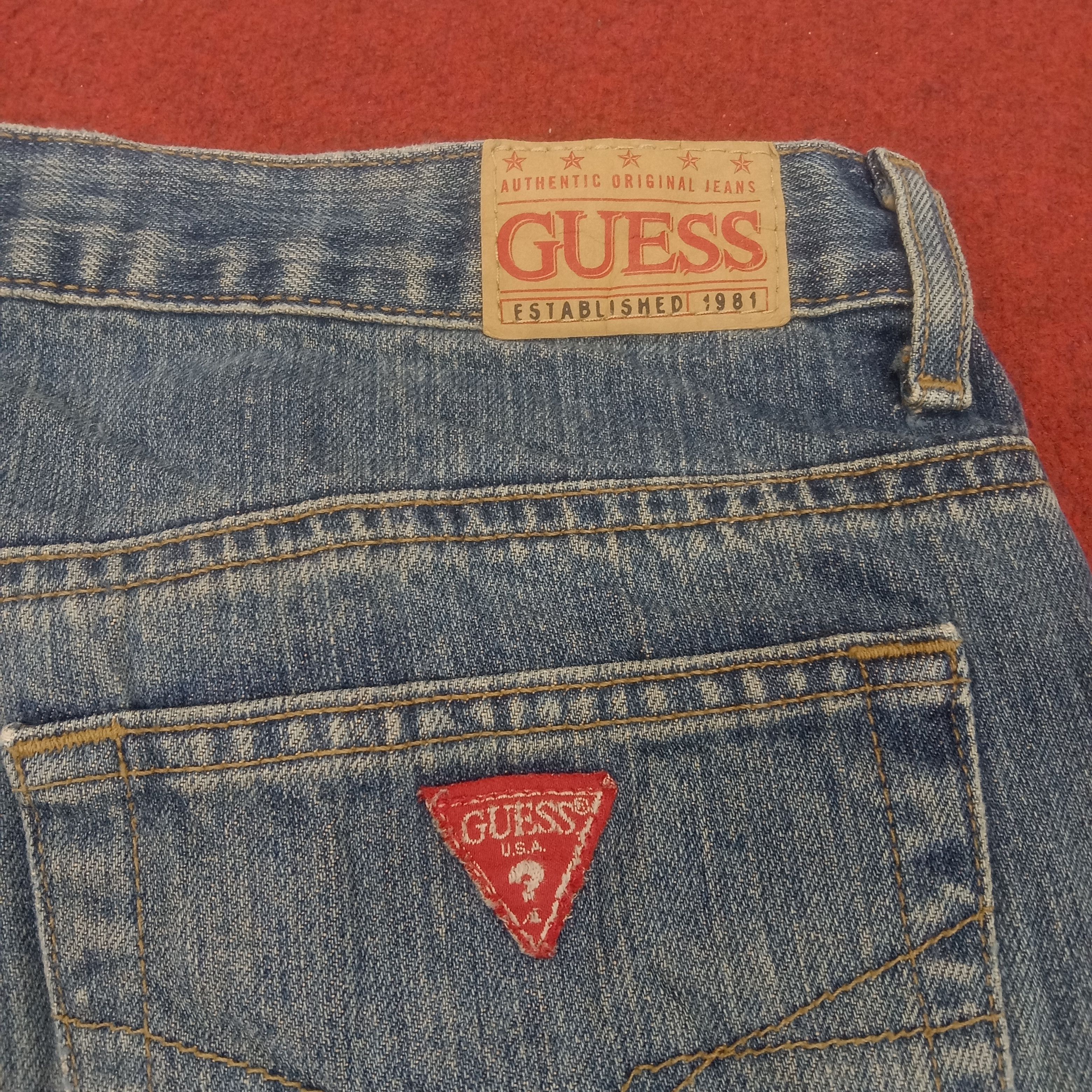 Guess × Vintage Guess Jeans Daily Streetwear Style Size 31" - 15 Thumbnail