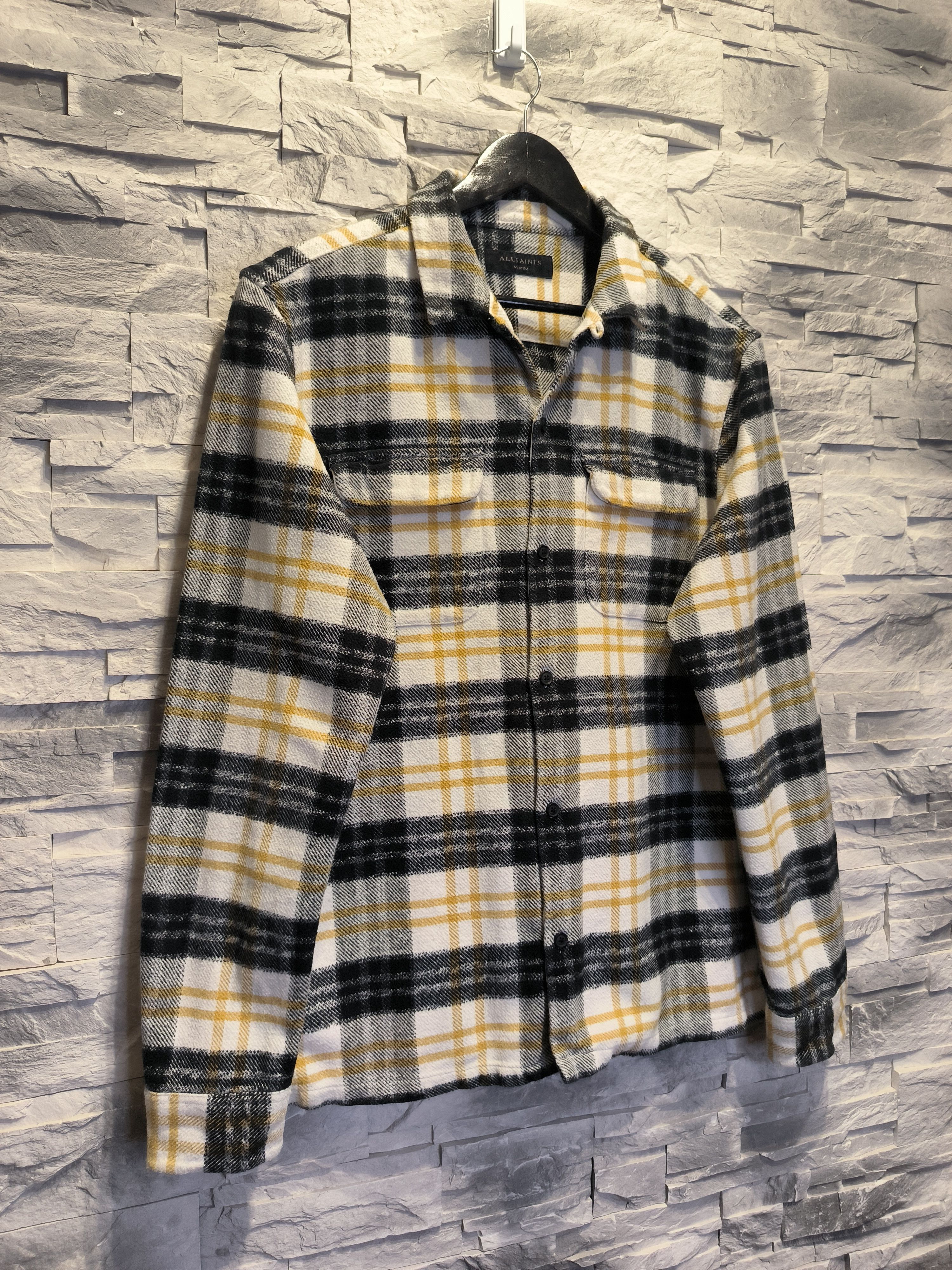 Allsaints Allsaints Shirt Long Sleeve Button-Up Multicolor Size US M / EU 48-50 / 2 - 3 Thumbnail