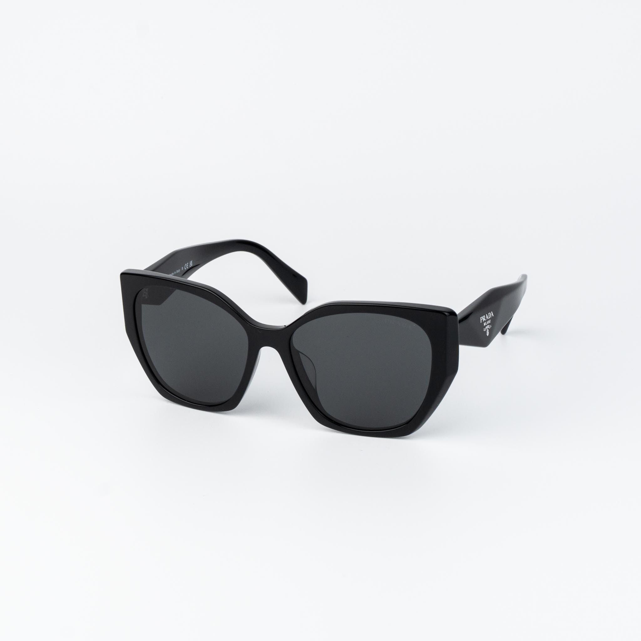 Prada Prada Women Sunglasses Cat Eye PR19ZSF 1AB5S0 NEW AUTHENTIC Size ONE SIZE - 3 Thumbnail