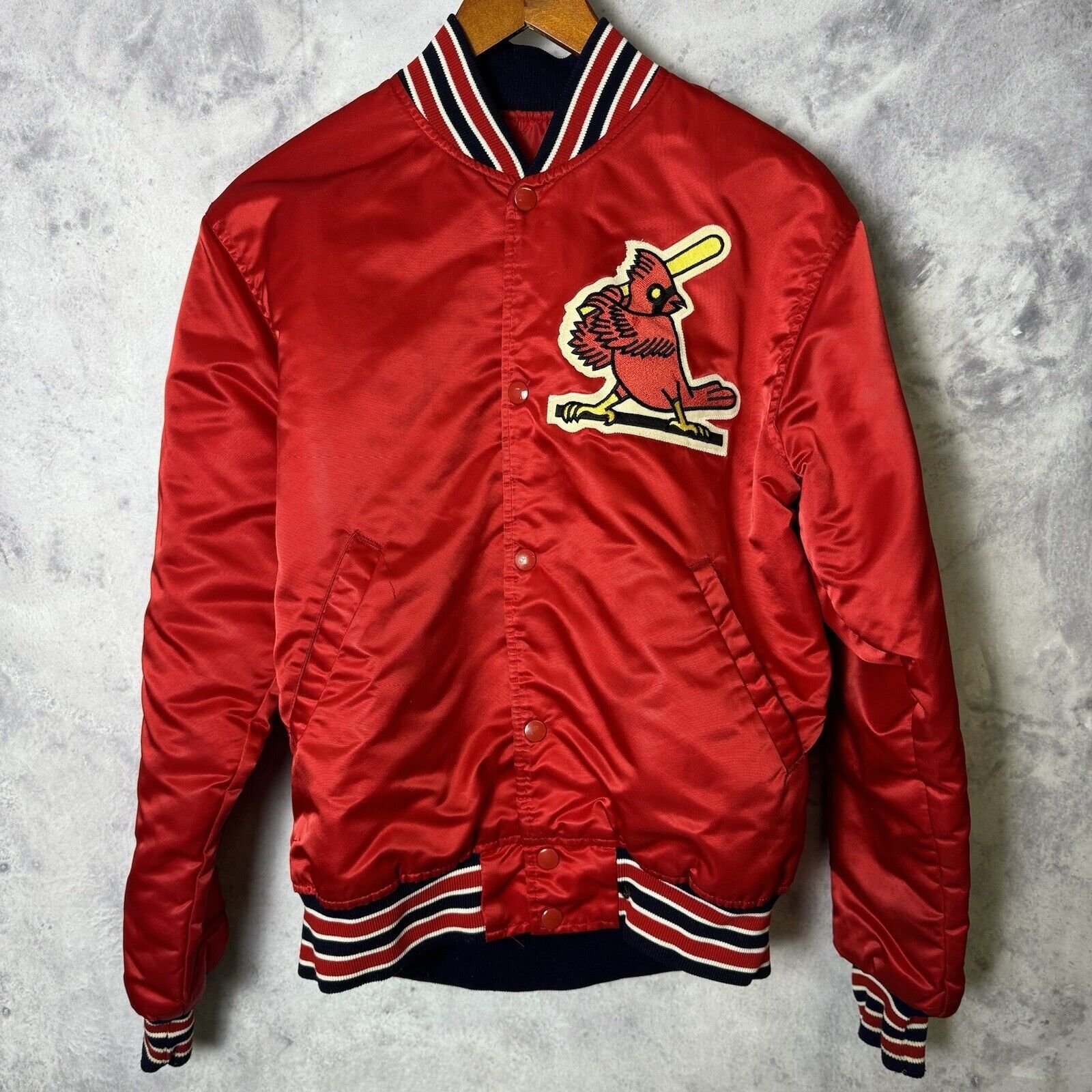 Vintage MLB Diamond on sale Collection Starter Jacket St Louis Cardinals