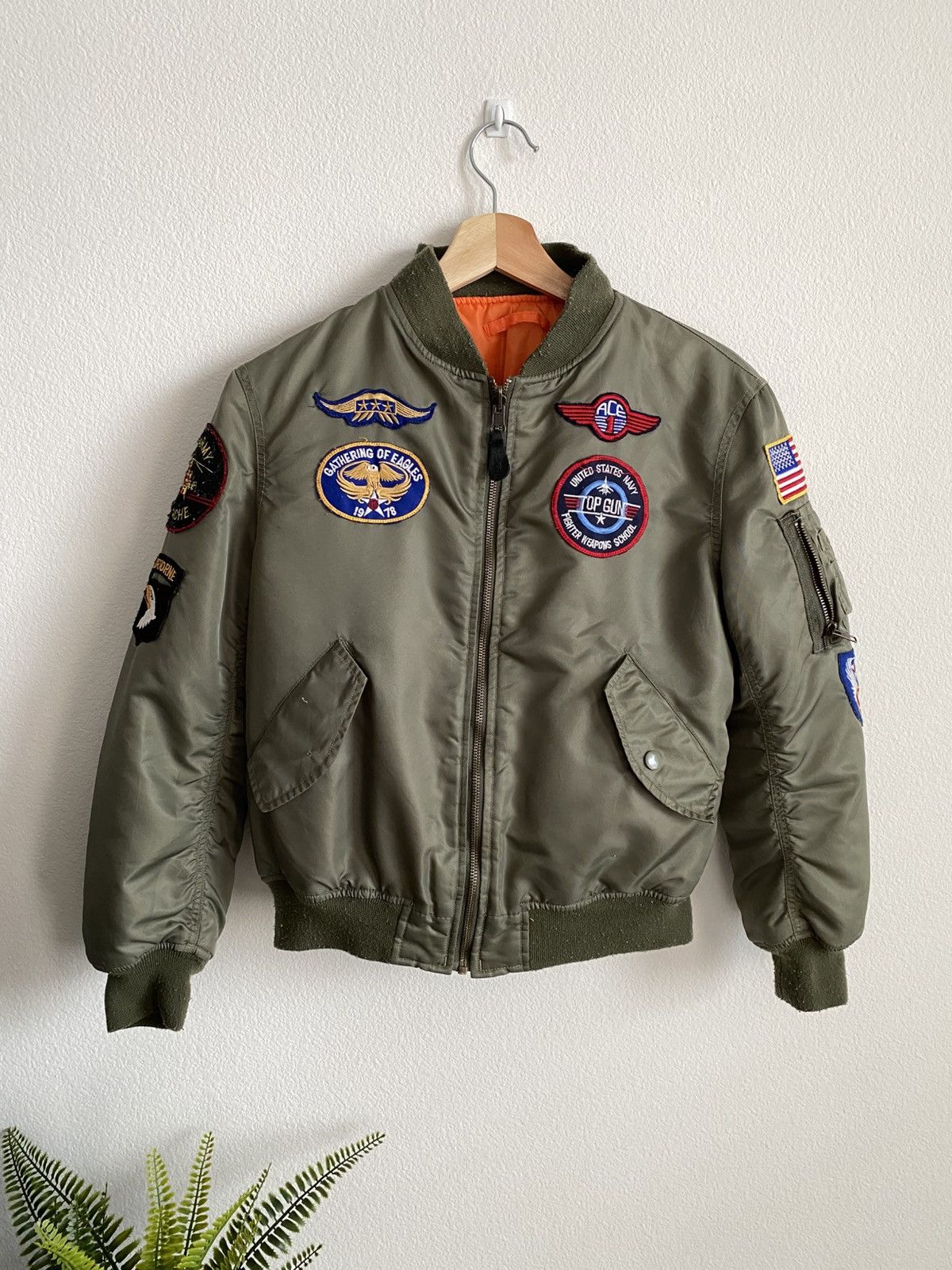 Alpha Industries Alpha Industries Multi Patch MA-1 Bomber Jacket Size US XXS / EU 40 - 1 Thumbnail