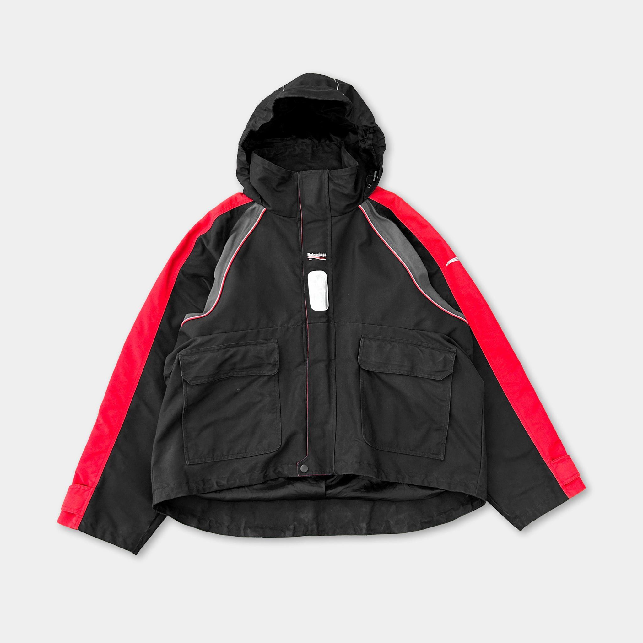 Balenciaga Balenciaga FW17 Swing Parka Size US XL / EU 56 / 4 - 1 Thumbnail