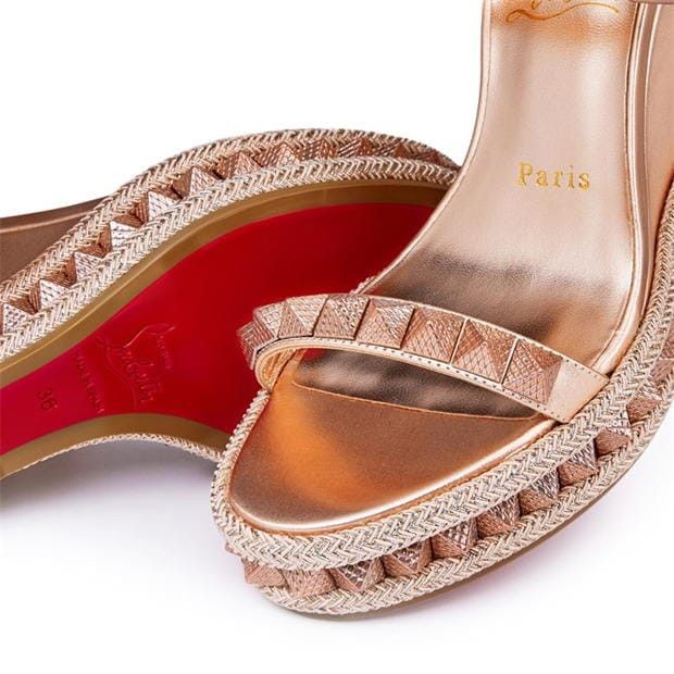 Christian Louboutin Pyraclou 110mm Espadrilles Size US 6 / IT 36 - 6 Thumbnail