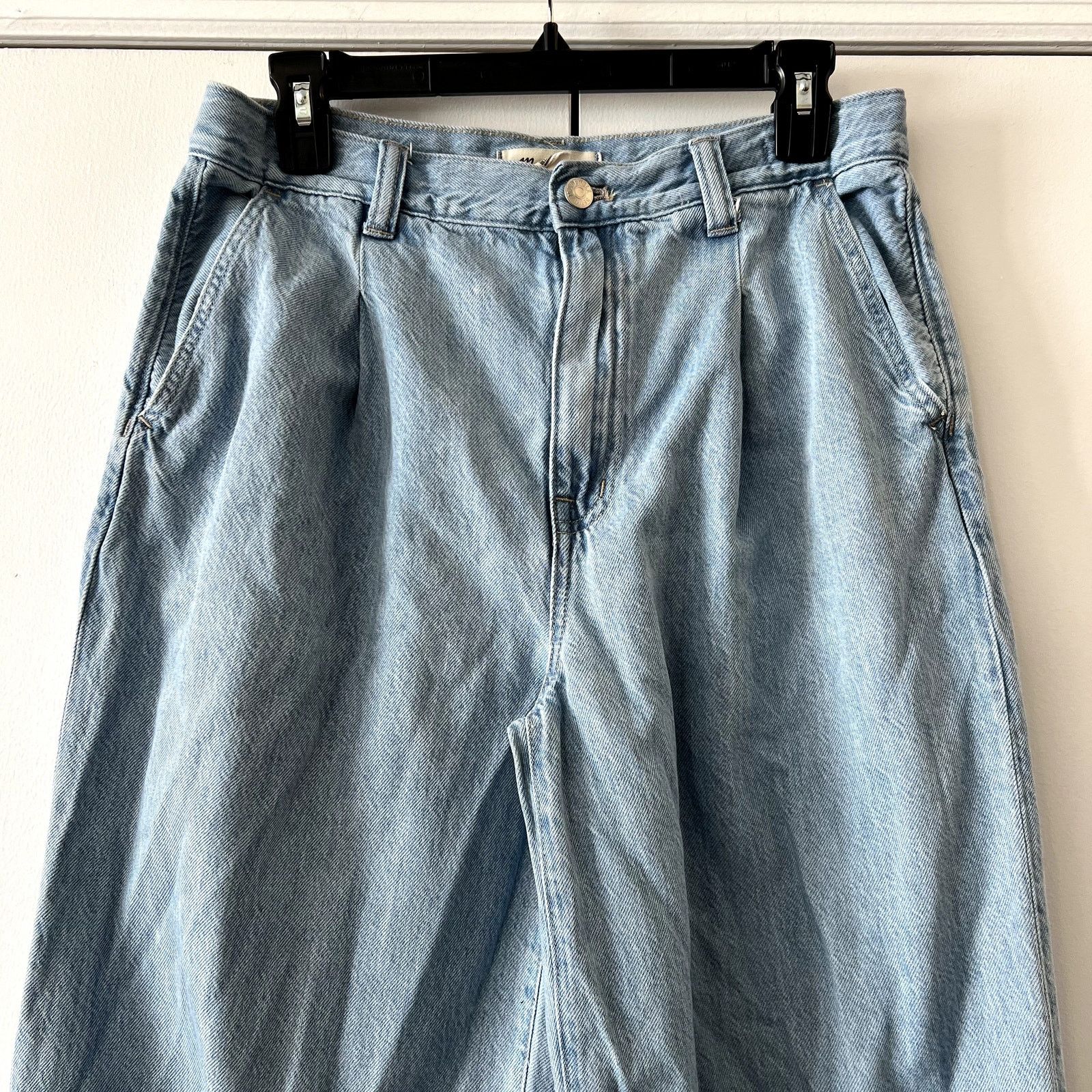 Madewell Madewell The Harlow Wide Leg Jeans size 28 Blue Size 28" / US 6 / IT 42 - 2 Thumbnail