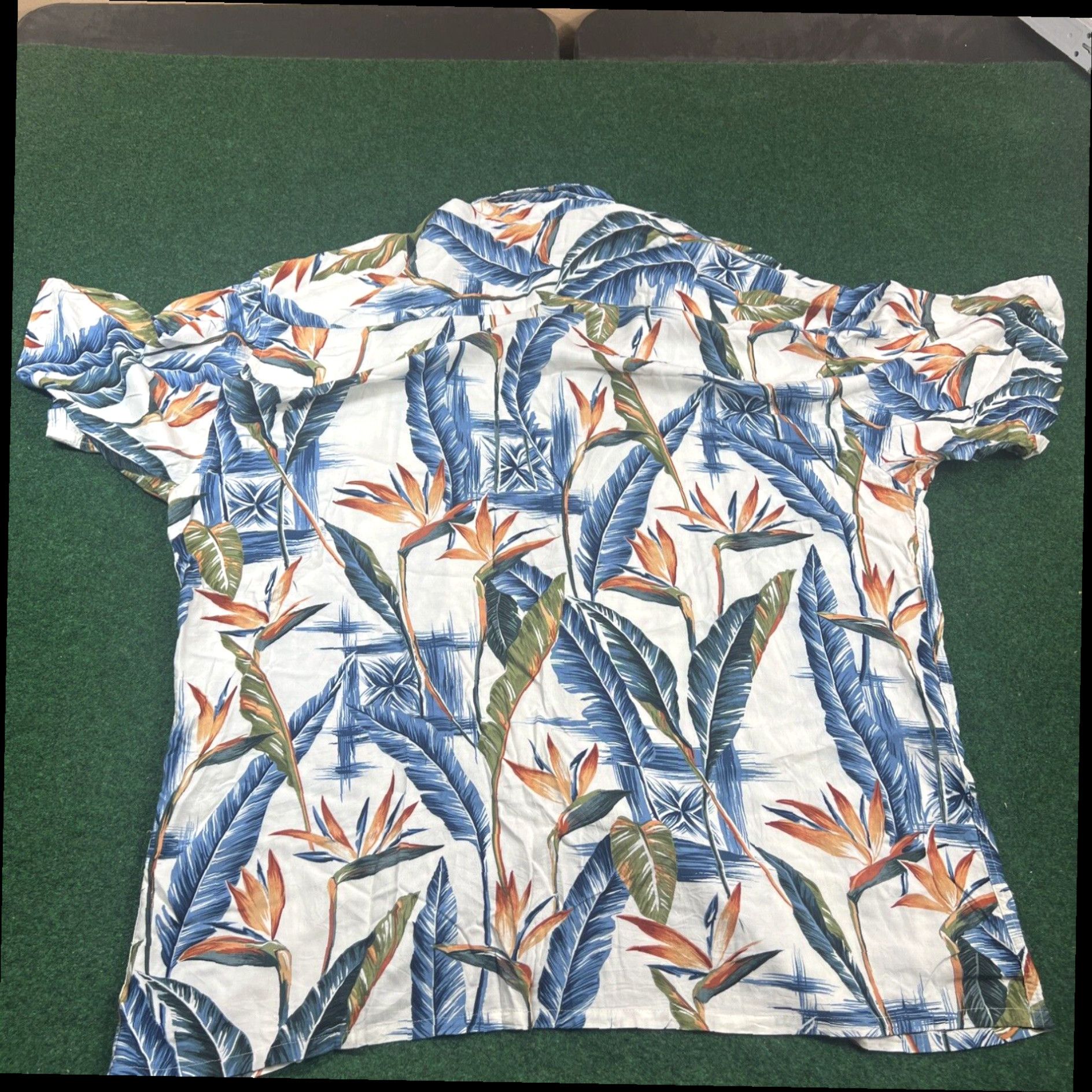 Vintage Mens Campia Moda 2XL Tropical Hawaiian Short Sleeves Button Up Casual Shirt Size US XXL / EU 58 / 5 - 6 Thumbnail