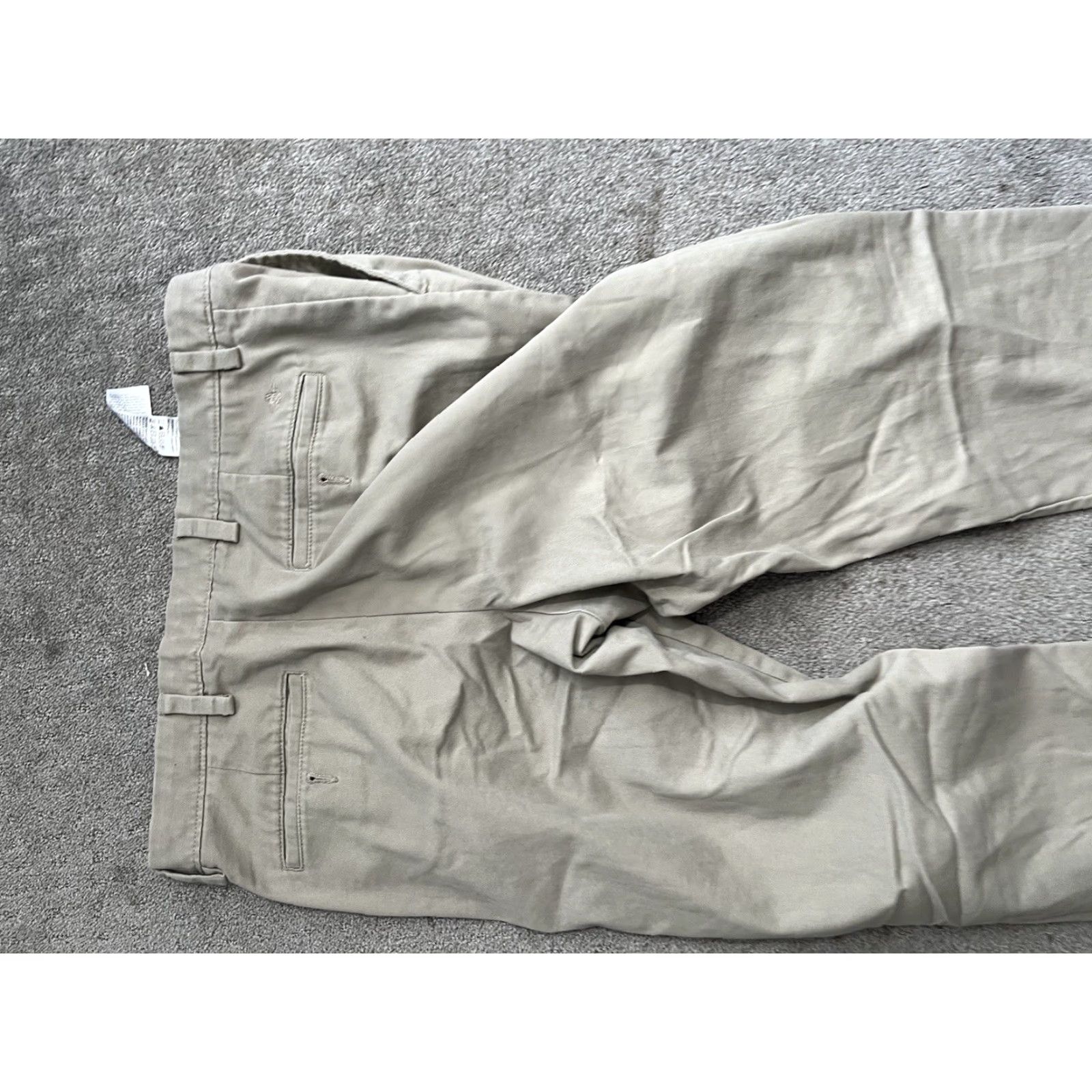 Dockers DOCKERS Mens Pants 36x29 Chino Pleated Classic Fit Beige 90s Army Apple Dockers D4 Mens Pants Size US 36 / EU 52 - 4 Thumbnail