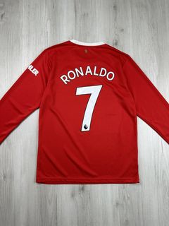 Nike Manchester United Ronaldo Jersey soccer Long Sleeve Shirt 07/09 #7  Size M