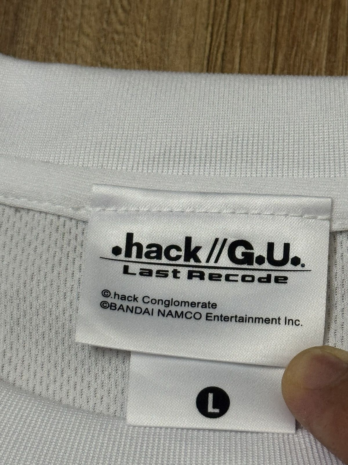 Anime Anime rare hack series last recode Size US L / EU 52-54 / 3 - 4 Thumbnail