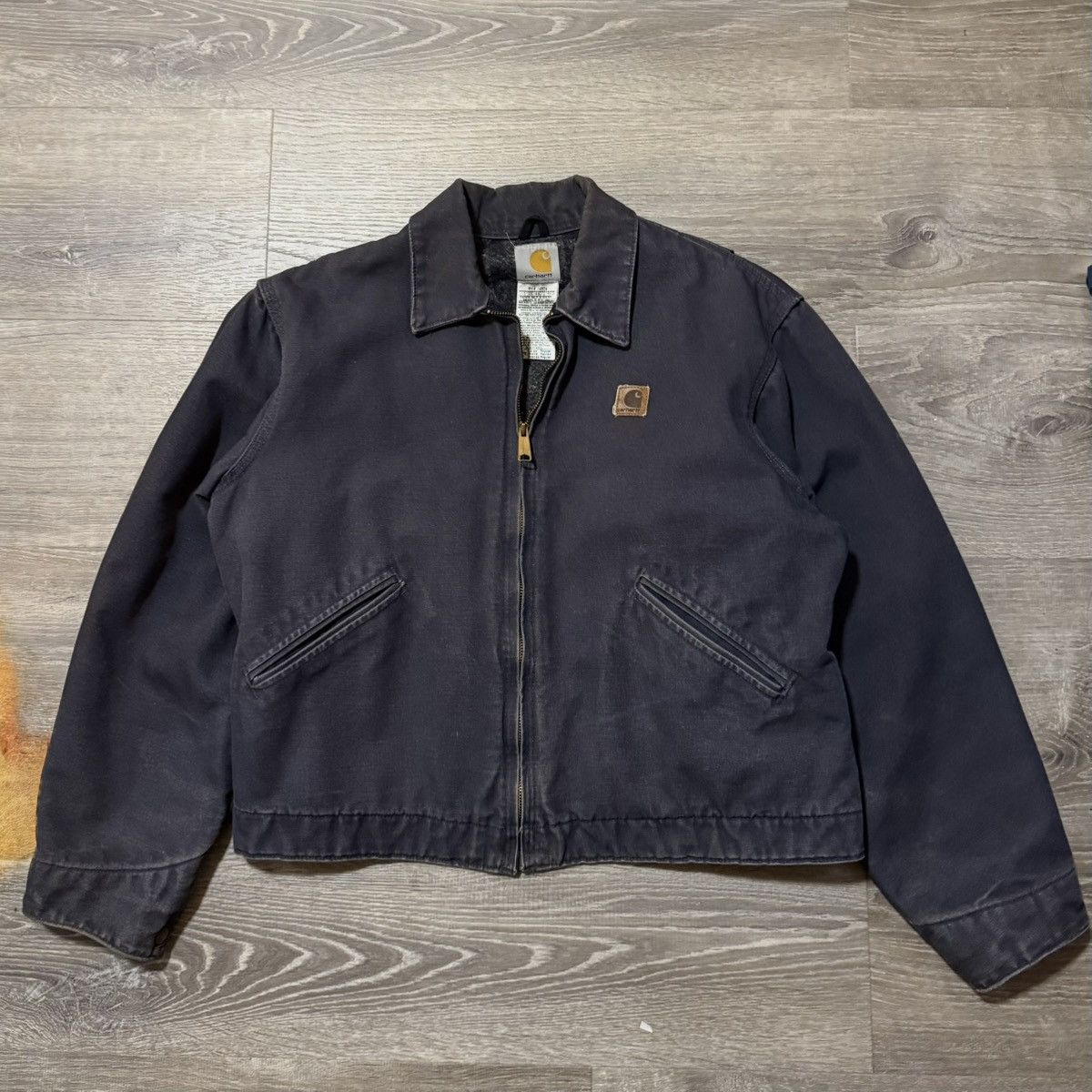 Carhartt Vintage Carhartt J204 PTB Detroit Duck Canvas Blanket Jacket Size US L / EU 52-54 / 3 - 1 Thumbnail