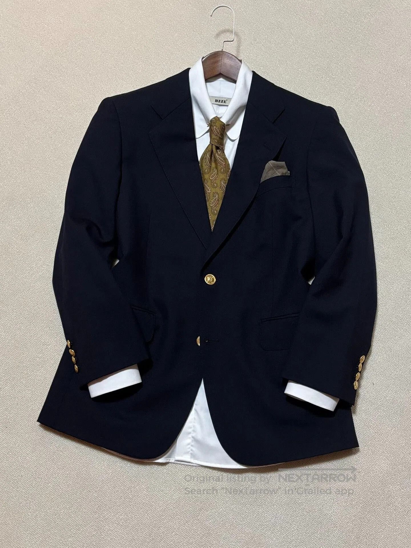 Chaps Ralph Lauren Chaps Ralph Lauren Men's Navy Wool Coat. Size US M / EU 48-50 / 2 - 1 Thumbnail