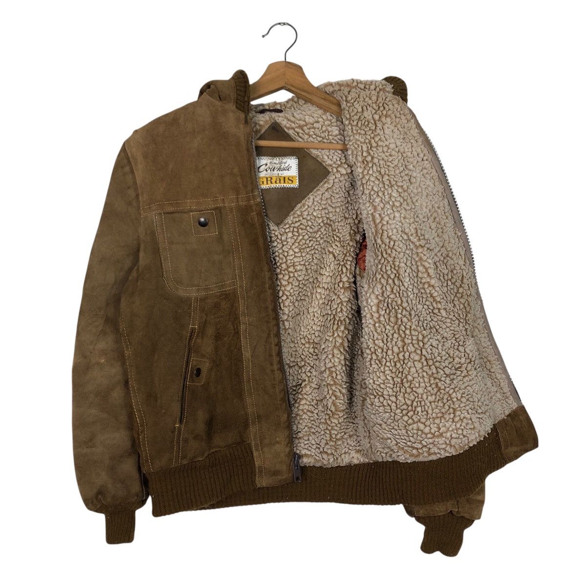Japanese Brand 📌Vintage Genuine Leather Jacket Suede Cow Hide Issey Miyake Size US M / EU 48-50 / 2 - 13 Thumbnail