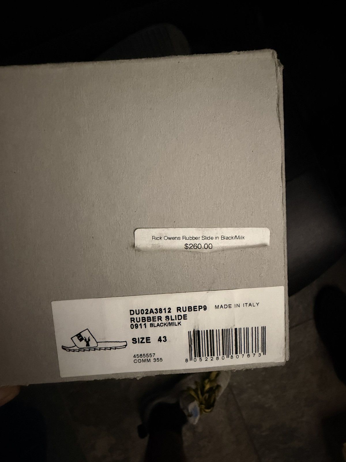 Rick Owens Drkshdw Rick owen slides Size US 10 / EU 43 - 5 Thumbnail