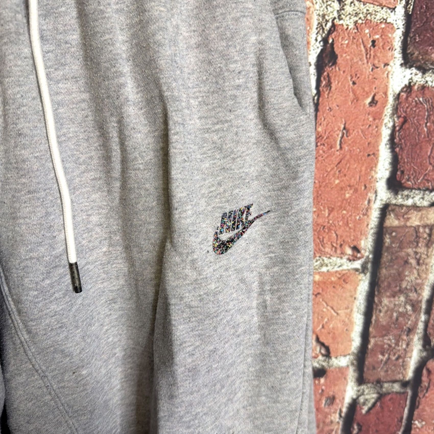 Nike Nike Mens Tracksuit Set Gray Fleece Speckled Hoodie and Joggers L/Regular Size US L / EU 52-54 / 3 - 4 Thumbnail