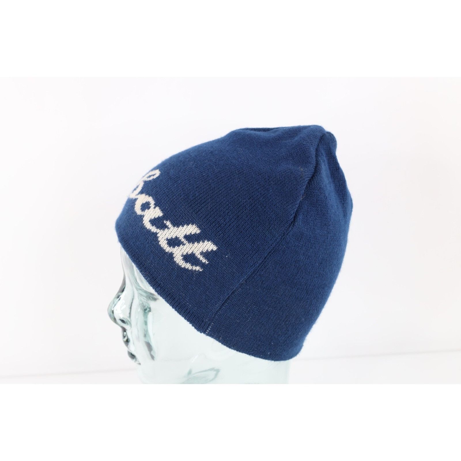 Vintage Vintage Team USA Hockey Olympics Labatt Blue Beer Beanie Size ONE SIZE - 2 Thumbnail