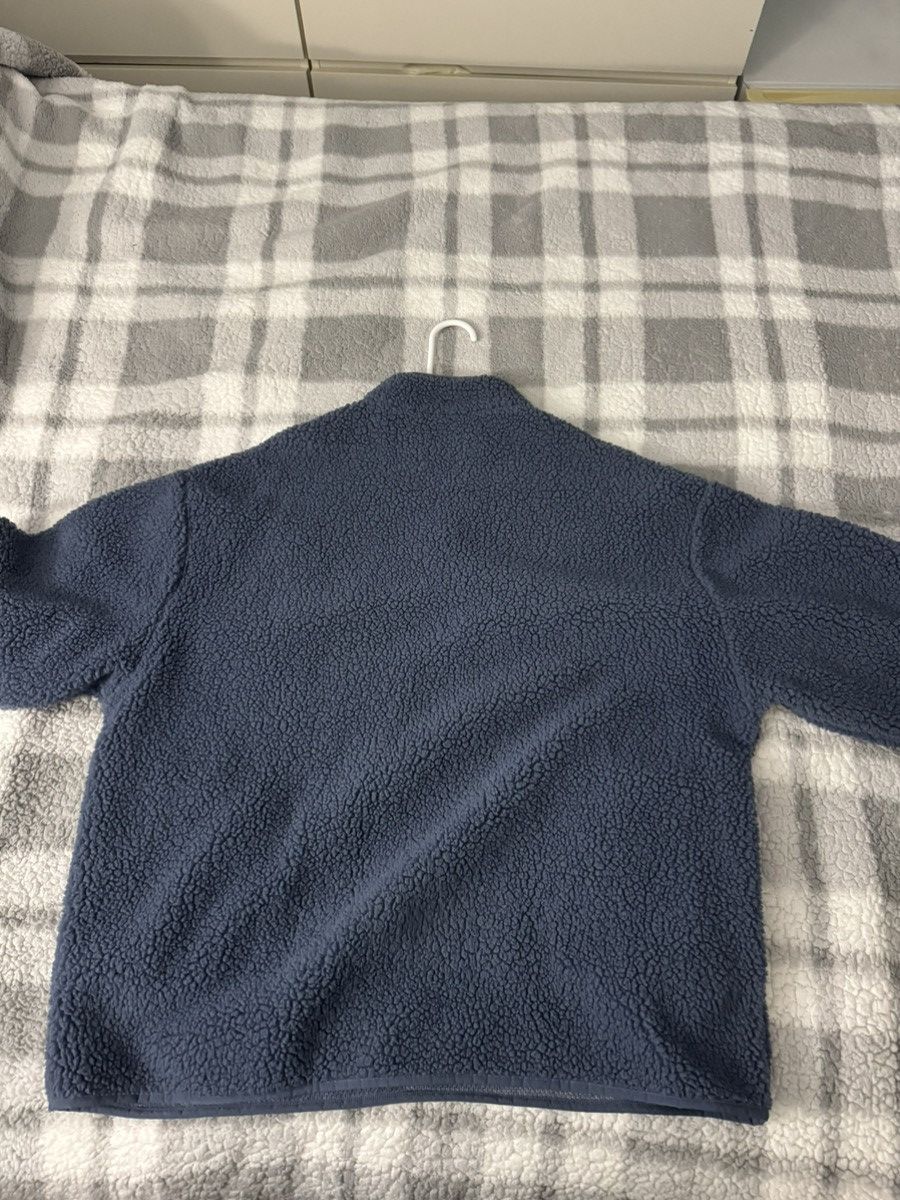 Asos Asos Blue Sherpa Quarter Zip - L Size US L / EU 52-54 / 3 - 2 Thumbnail