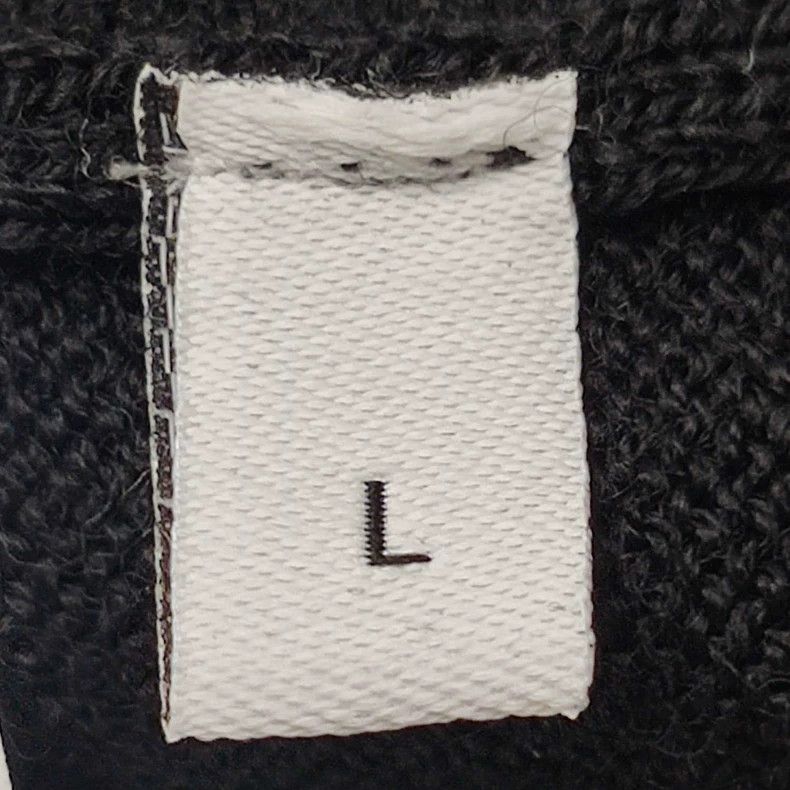Loewe LOEWE Wool solid color single row V neck knit shirt Size L / US 10 / IT 46 - 5 Thumbnail