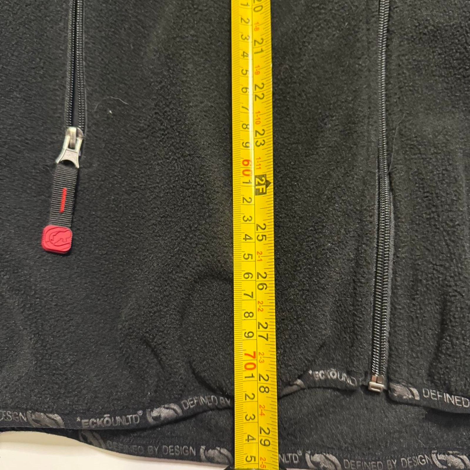 Ecko Unltd. Ecko Unlimited Mens Sz Large Black Fleece Jacket Windbreaker Size US L / EU 52-54 / 3 - 8 Thumbnail