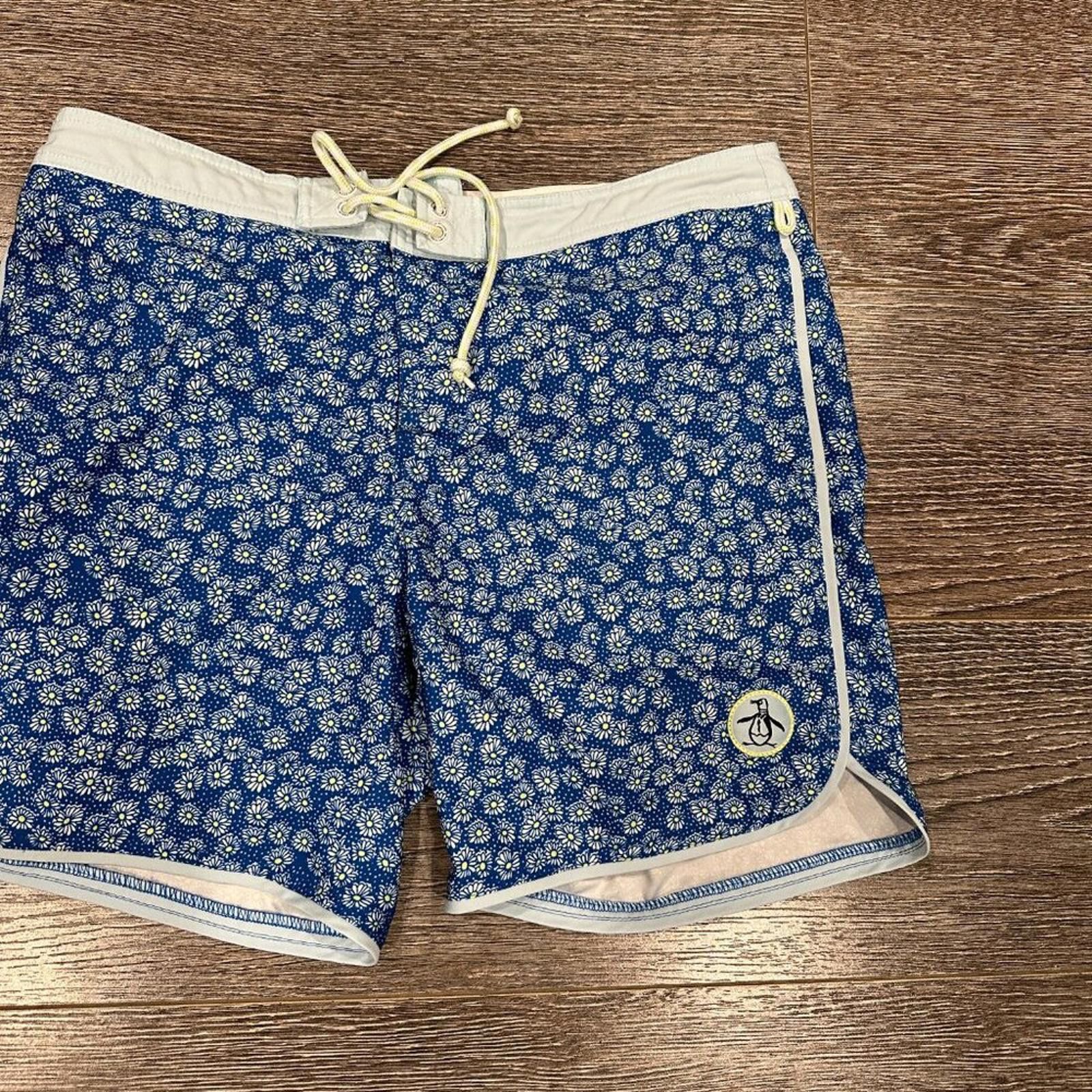 Original Penguin Penguin Men’s Swim Shorts – Size 31 Size US 32 / EU 48 - 3 Thumbnail