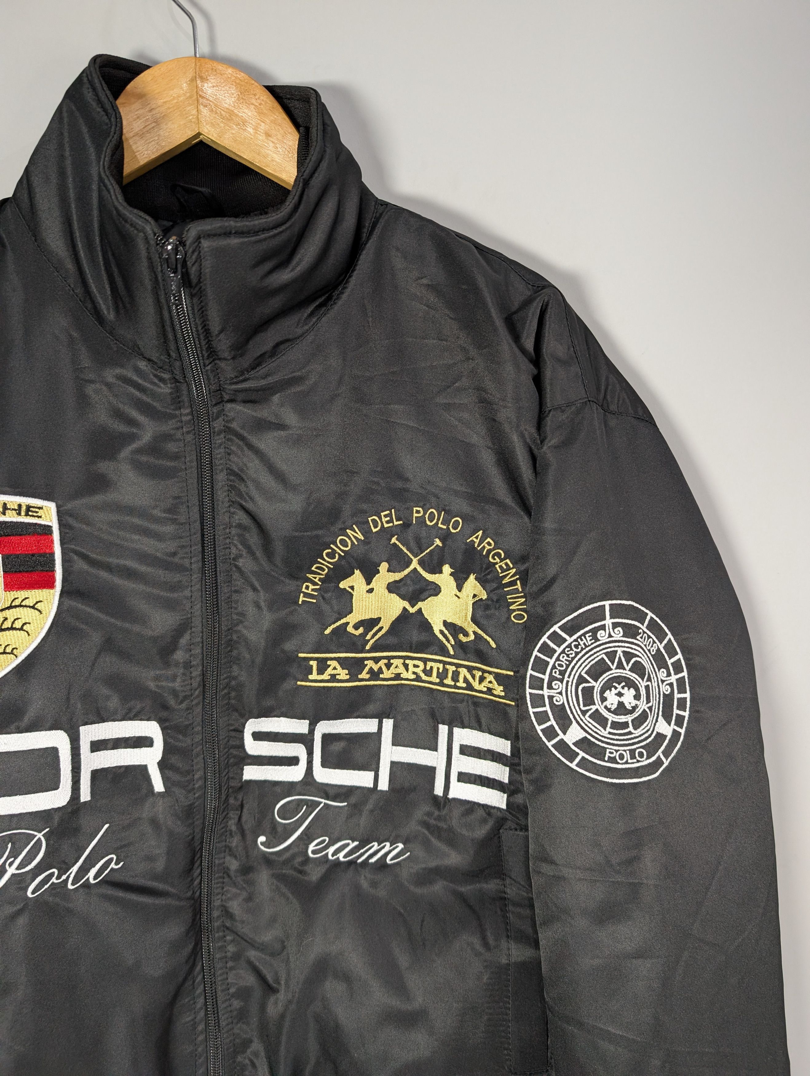 Vintage 🔥PORSCHE🔥F1 RACING JACKET 90's RETRO STREETWEAR Size S / US 4 / IT 40 - 5 Thumbnail